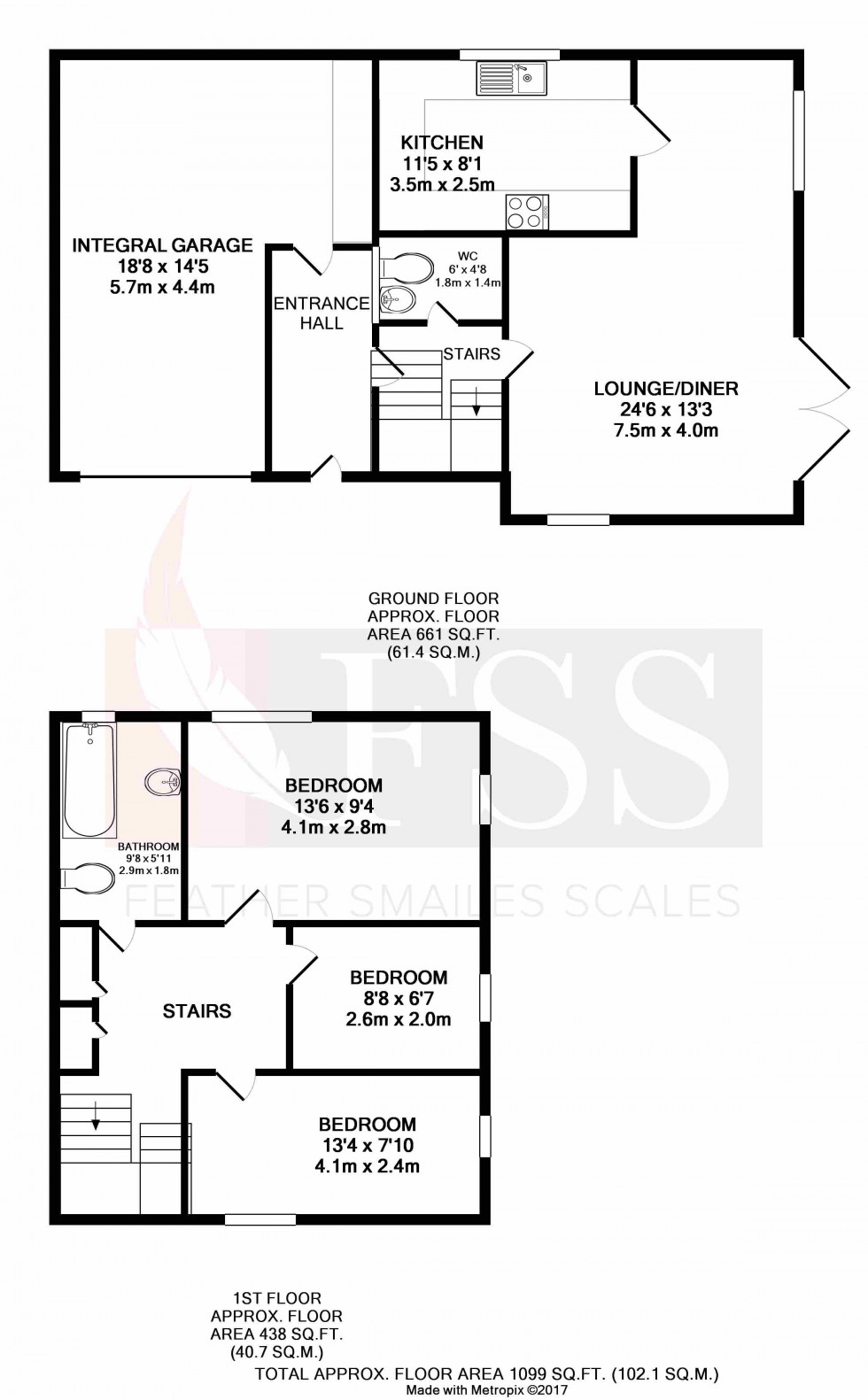 Floorplan for                                                          
                                                    
