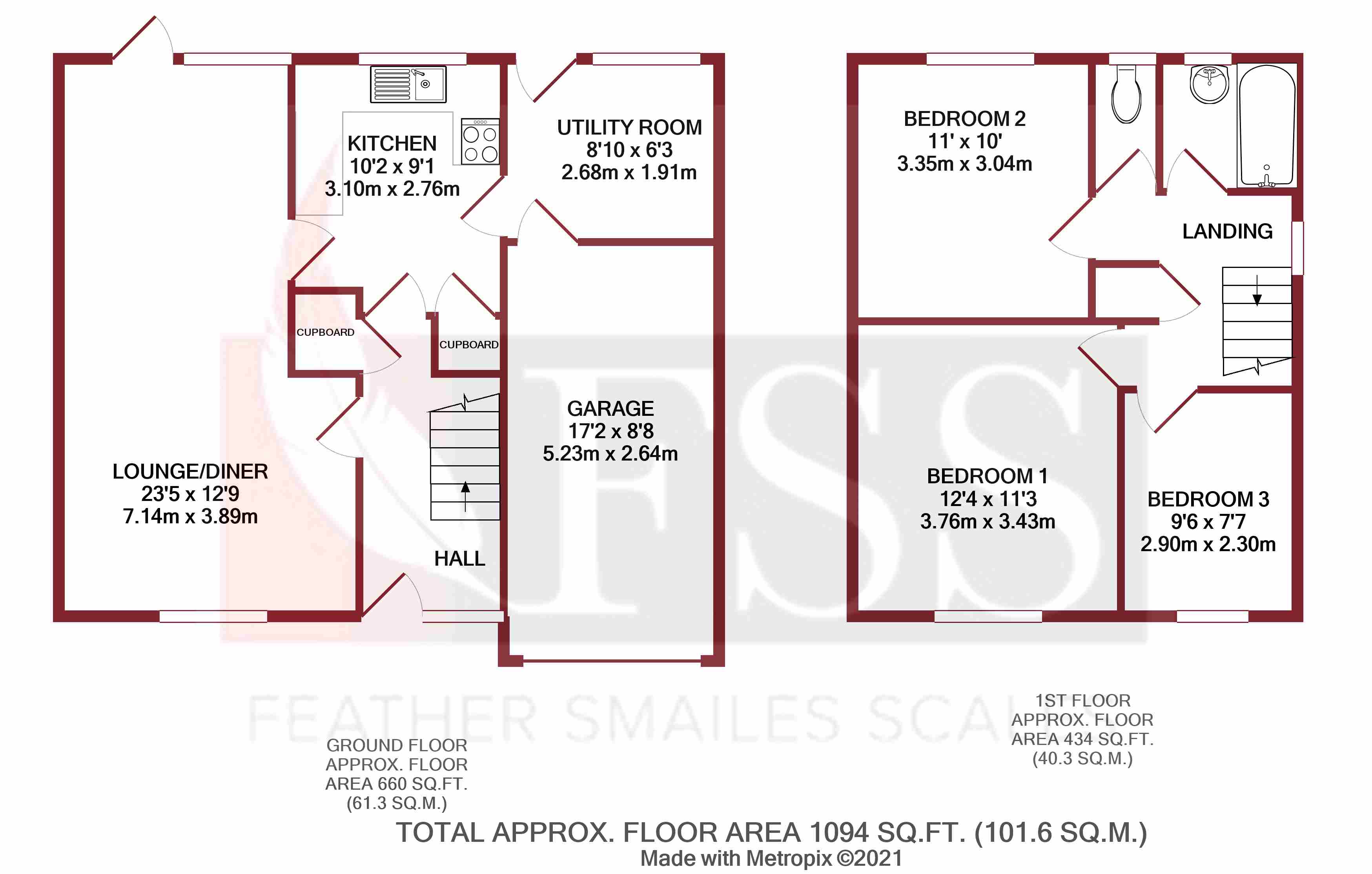 Floorplan for                                                          
                                                    
