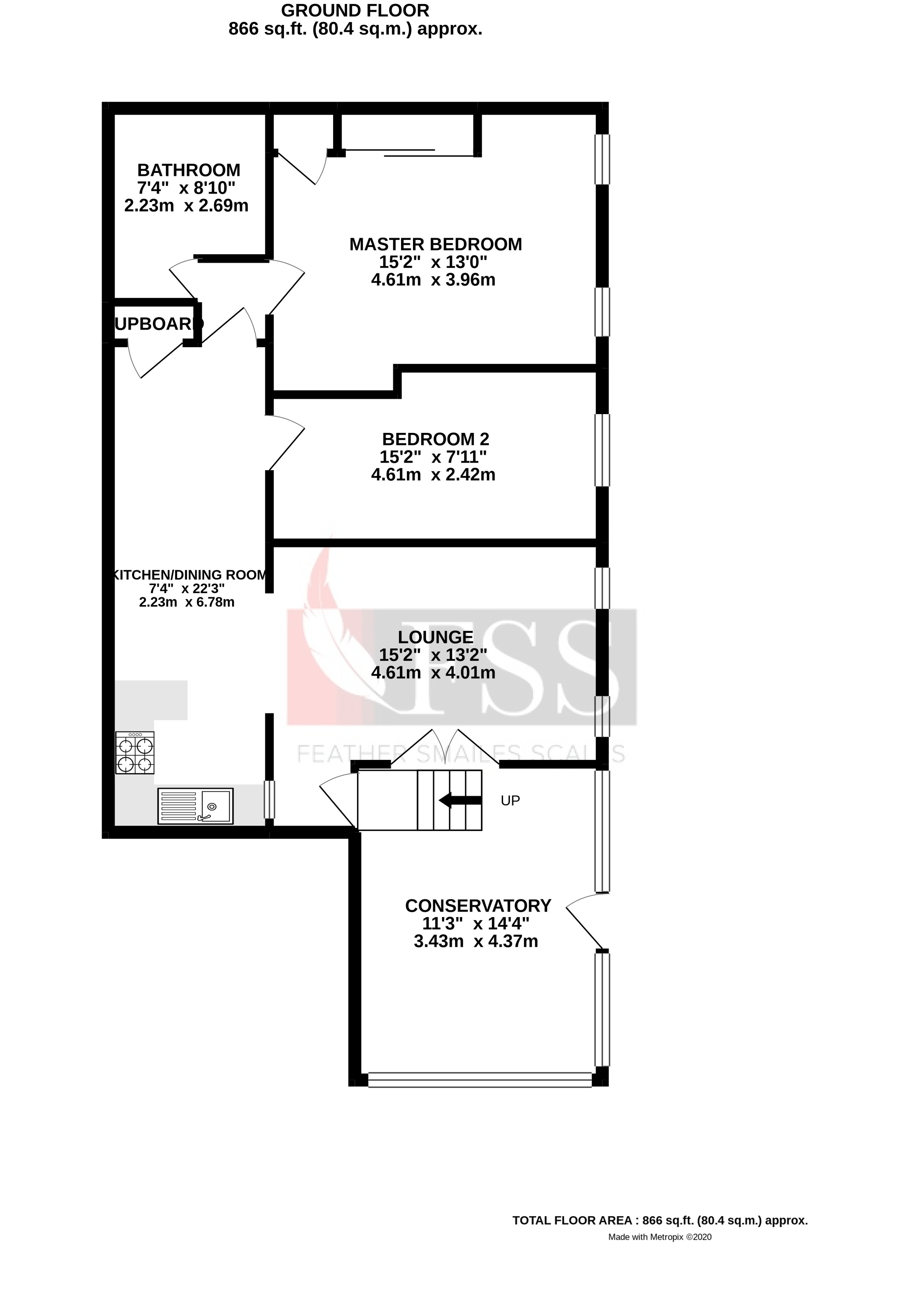 Floorplan for                                                          
                                                    