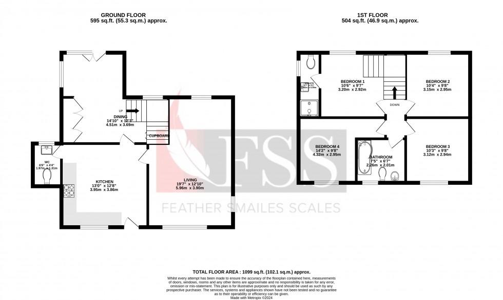 Floorplan for                                                          
                                                    