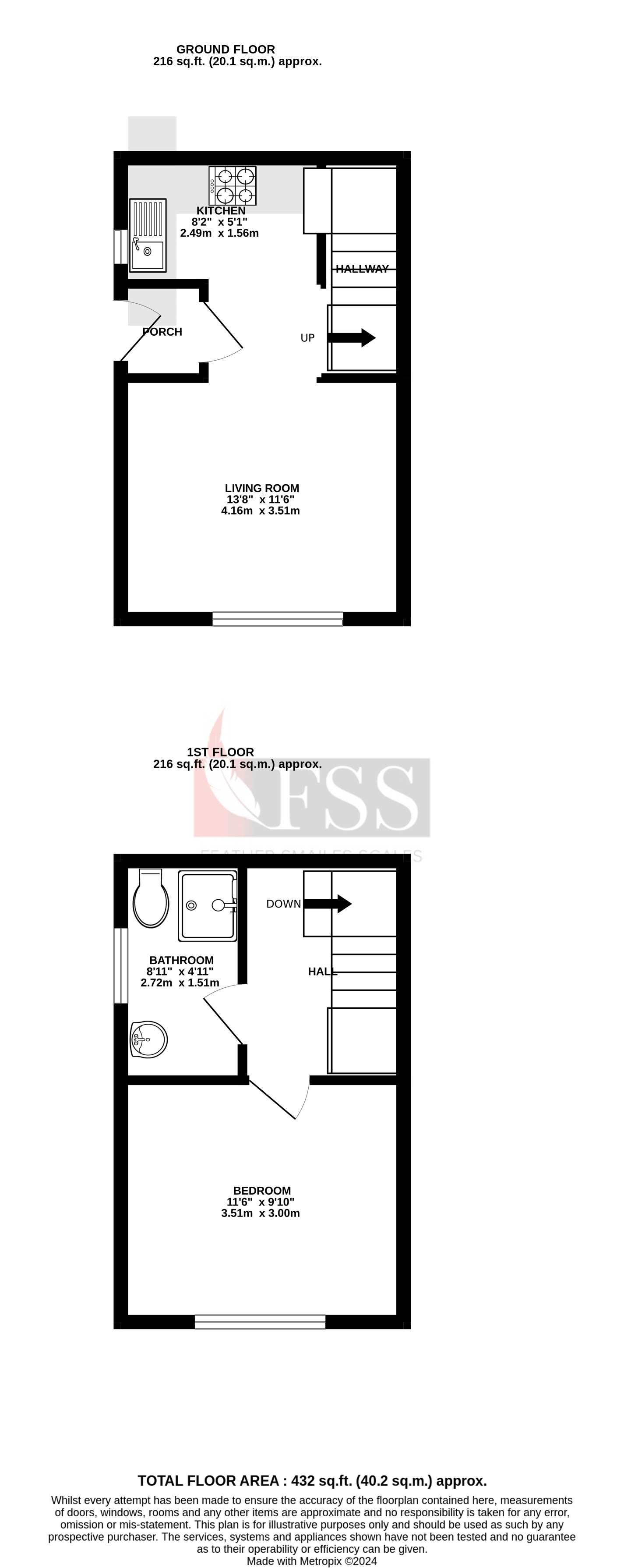 Floorplan for                                                          
                                                    