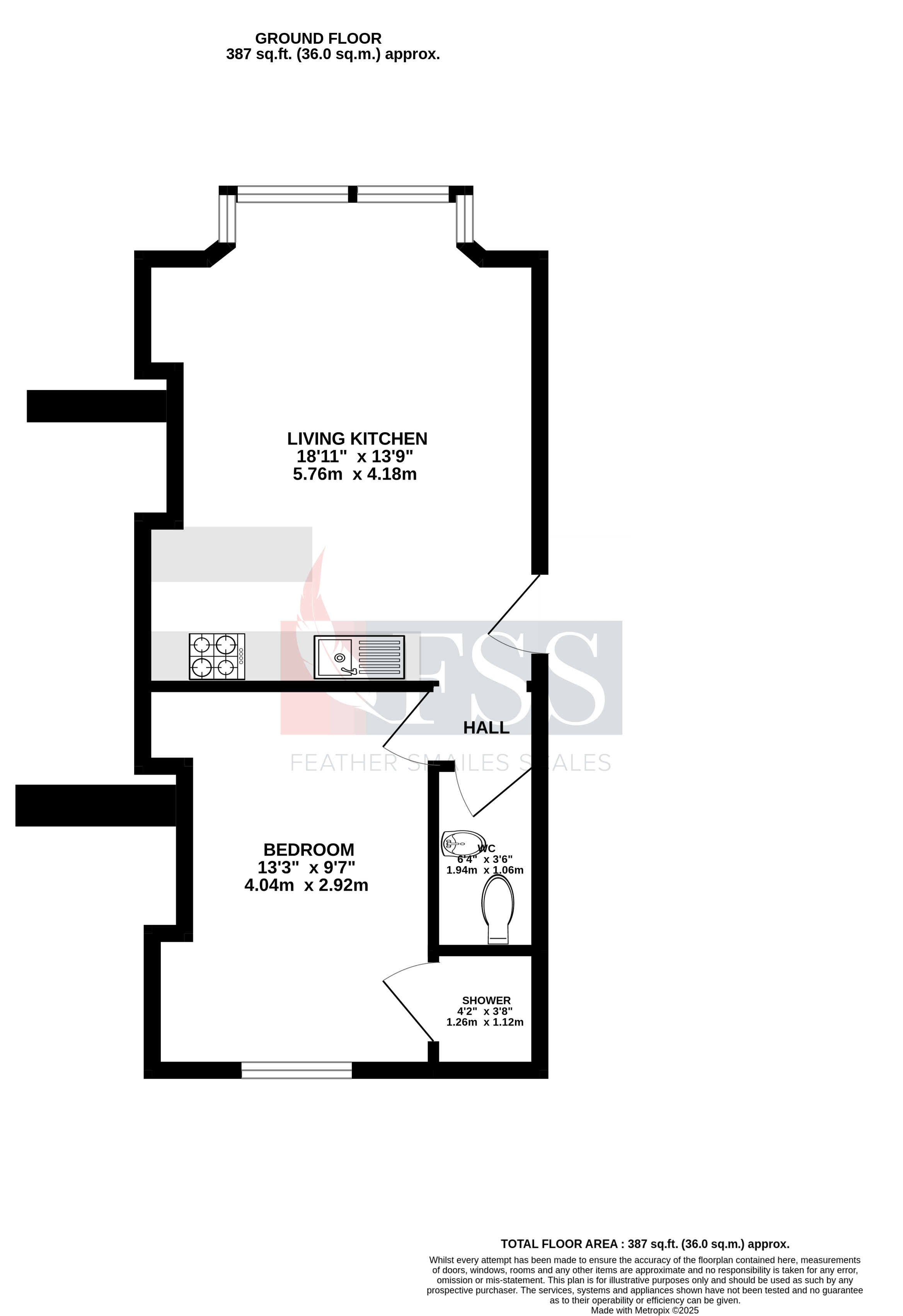 Floorplan for                                                          
                                                    