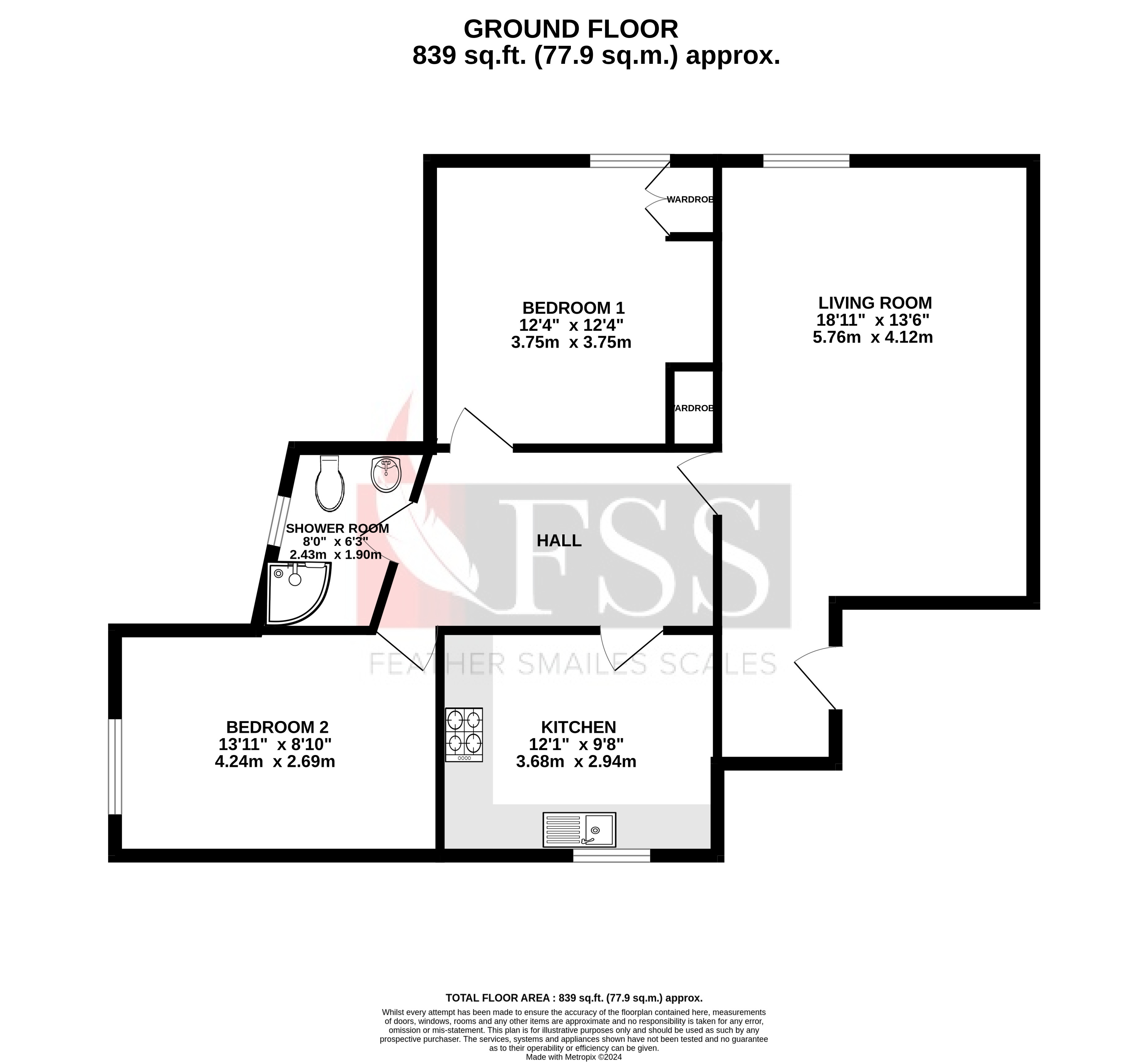 Floorplan for                                                         
                                                    