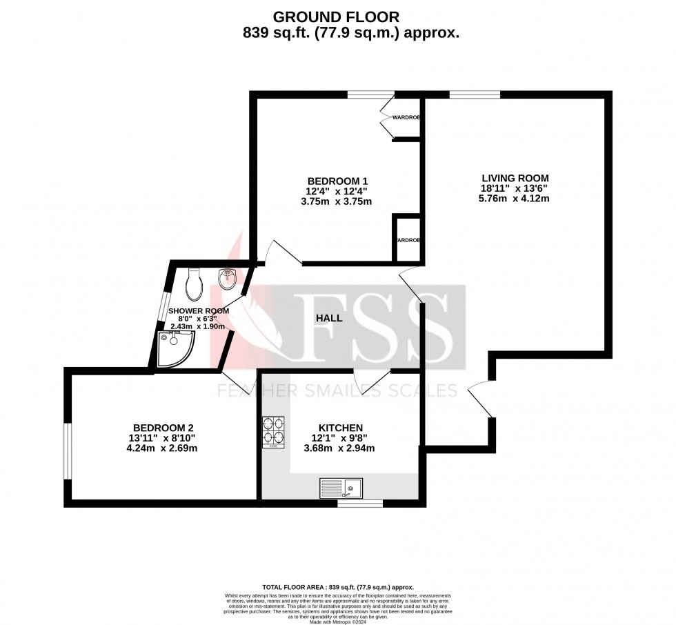 Floorplan for                                                         
                                                    