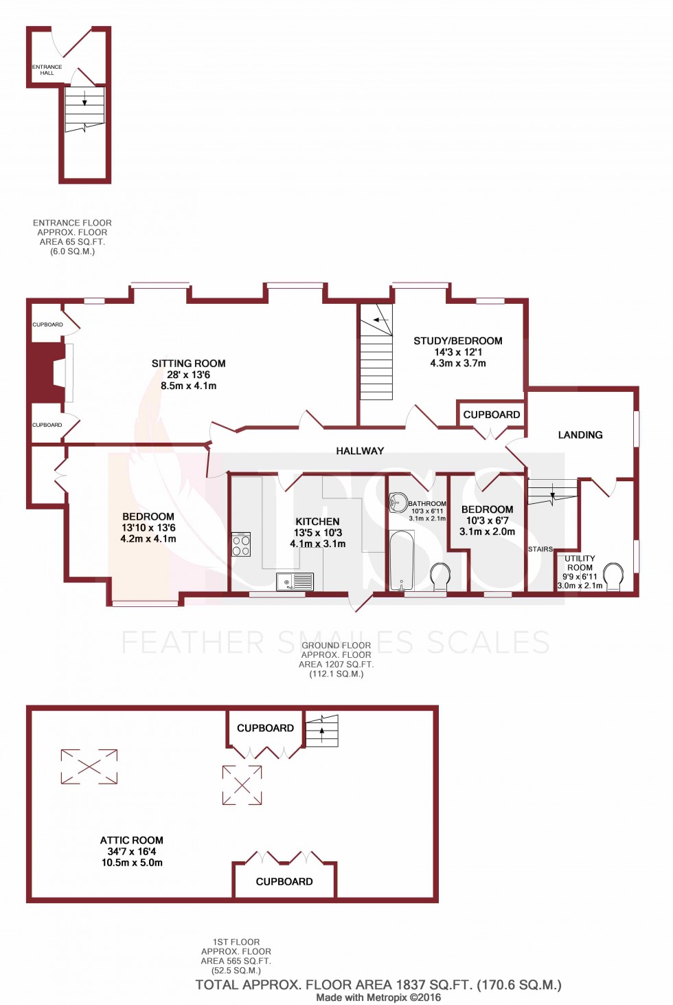 Floorplan for                                                          
                                                    