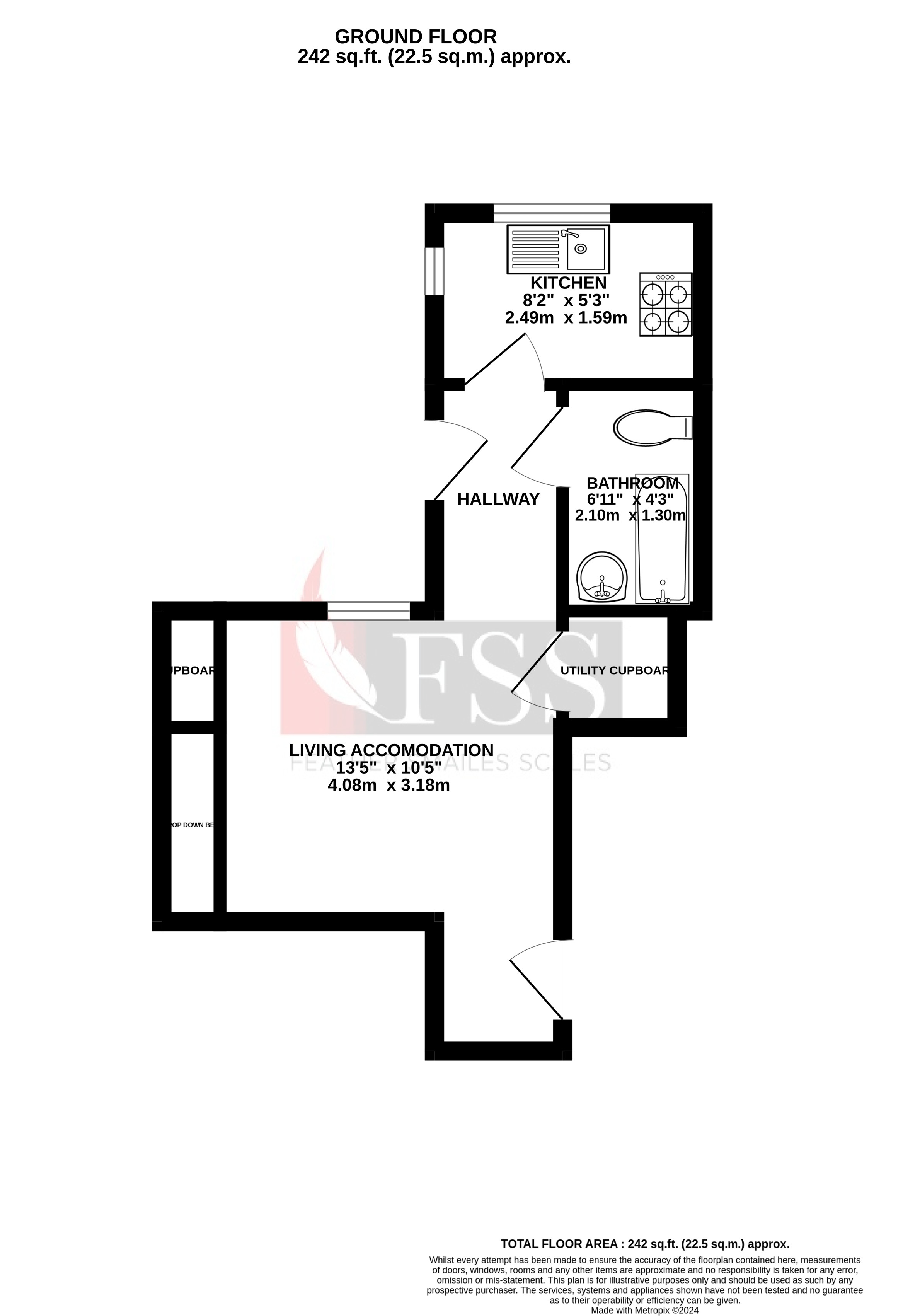 Floorplan for                                                          
                                                    