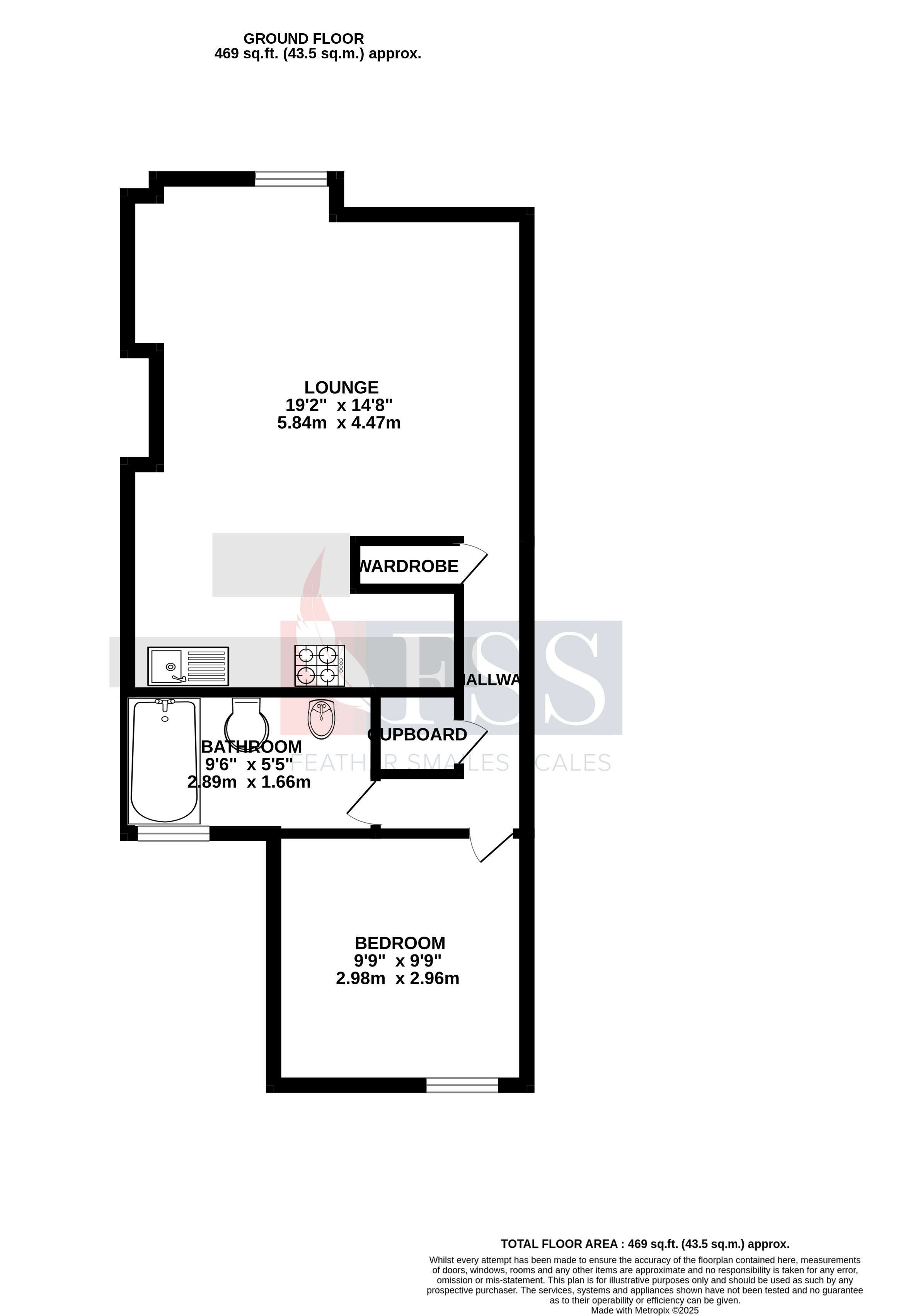 Floorplan for                                                          
                                                    