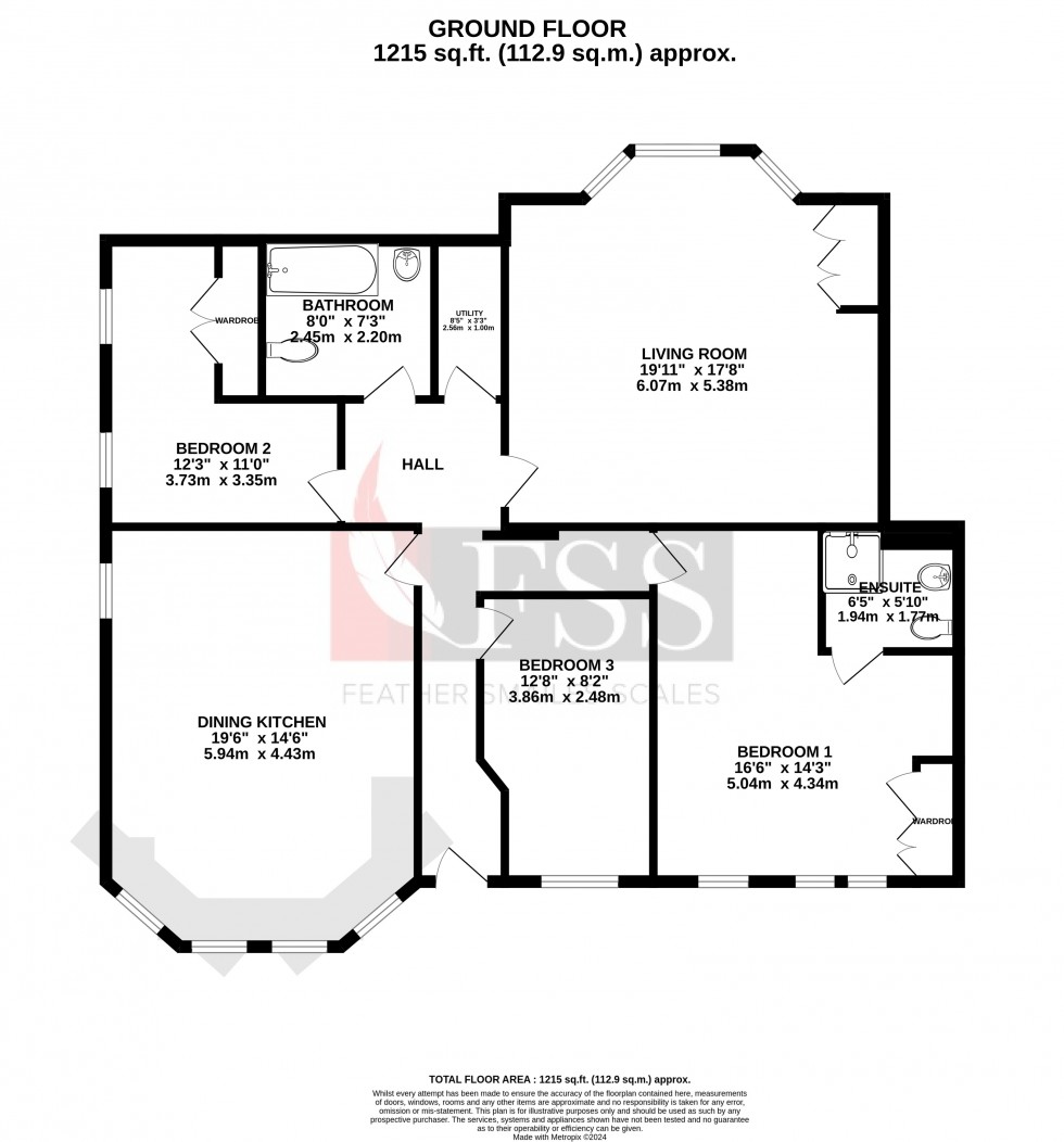 Floorplan for                                                          
                                                    