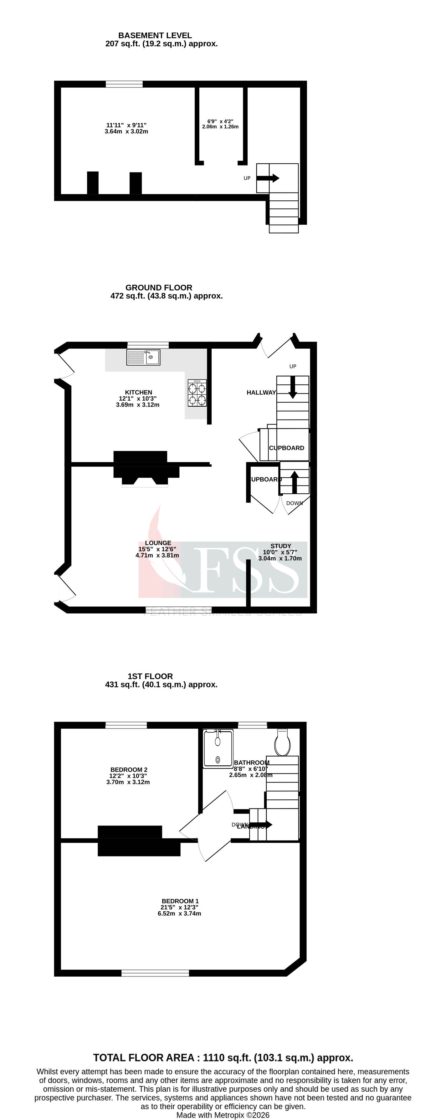 Floorplan for                                                         
                                                    