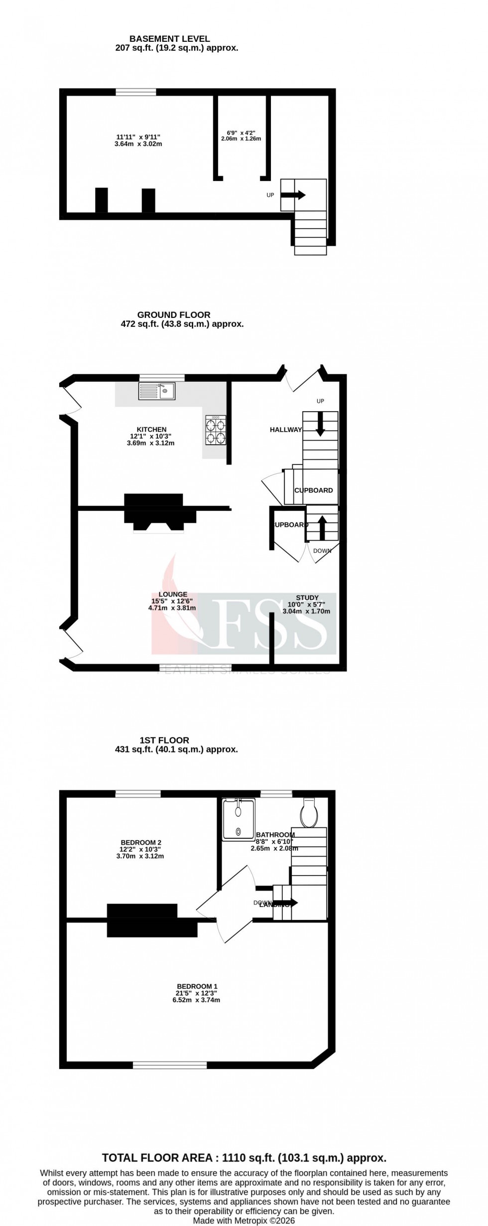 Floorplan for                                                         
                                                    