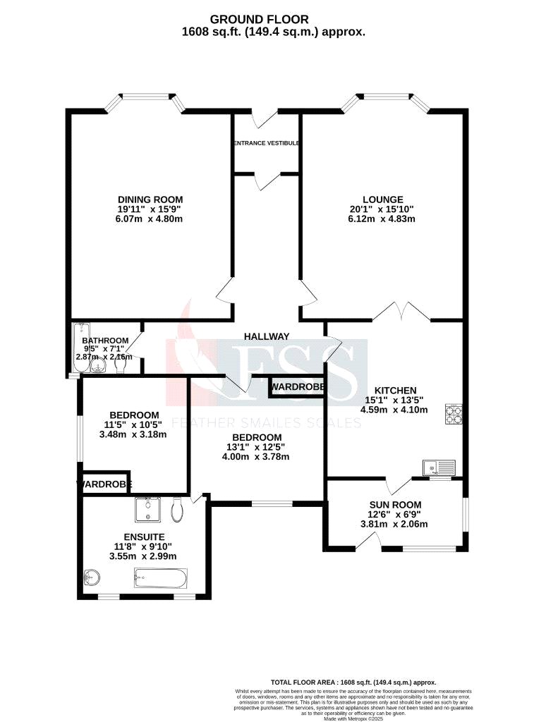 Floorplan for                                                         
                                                    