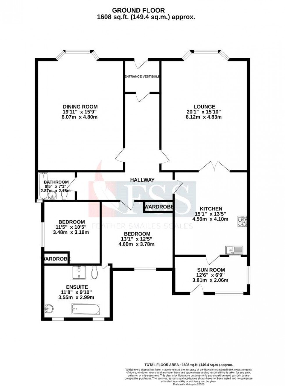 Floorplan for                                                         
                                                    