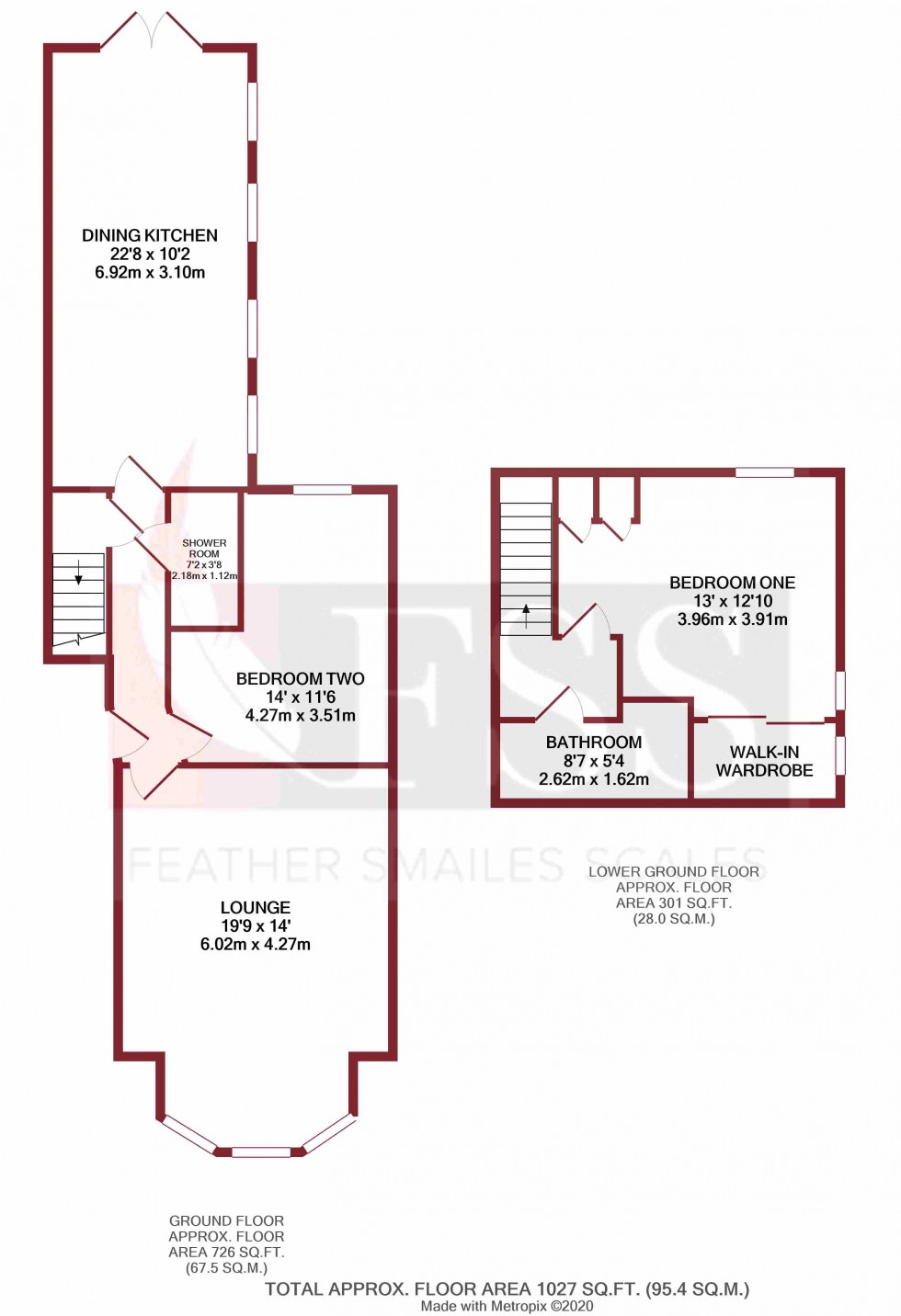 Floorplan for                                                         
                                                    