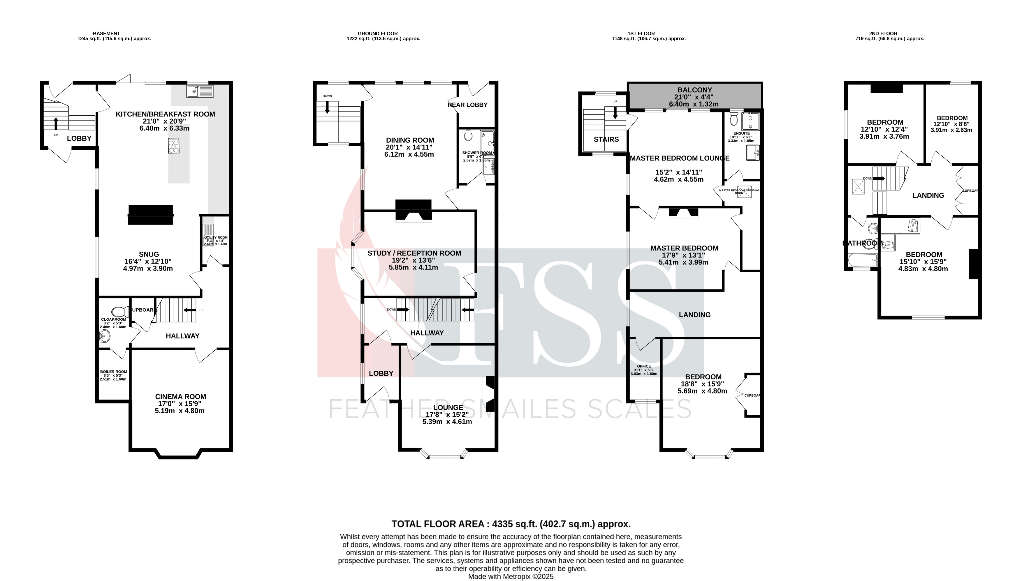 Floorplan for                                                          
                                                    