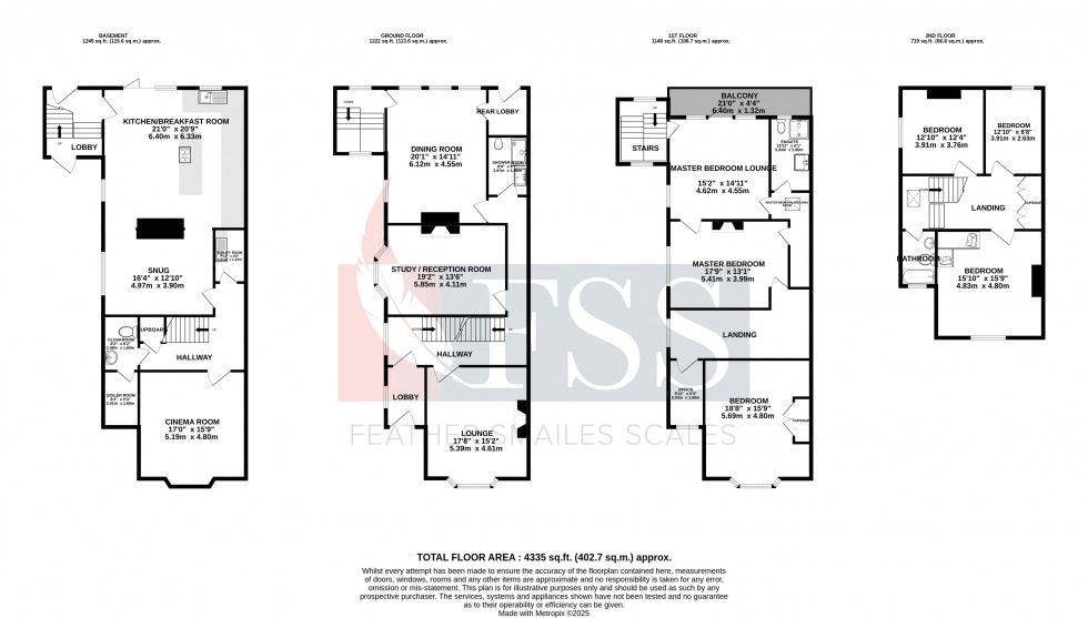 Floorplan for                                                          
                                                    