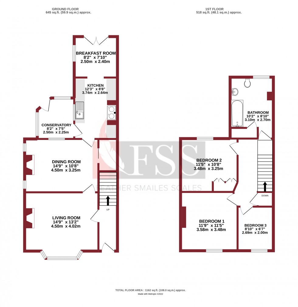 Floorplan for                                                         
                                                    