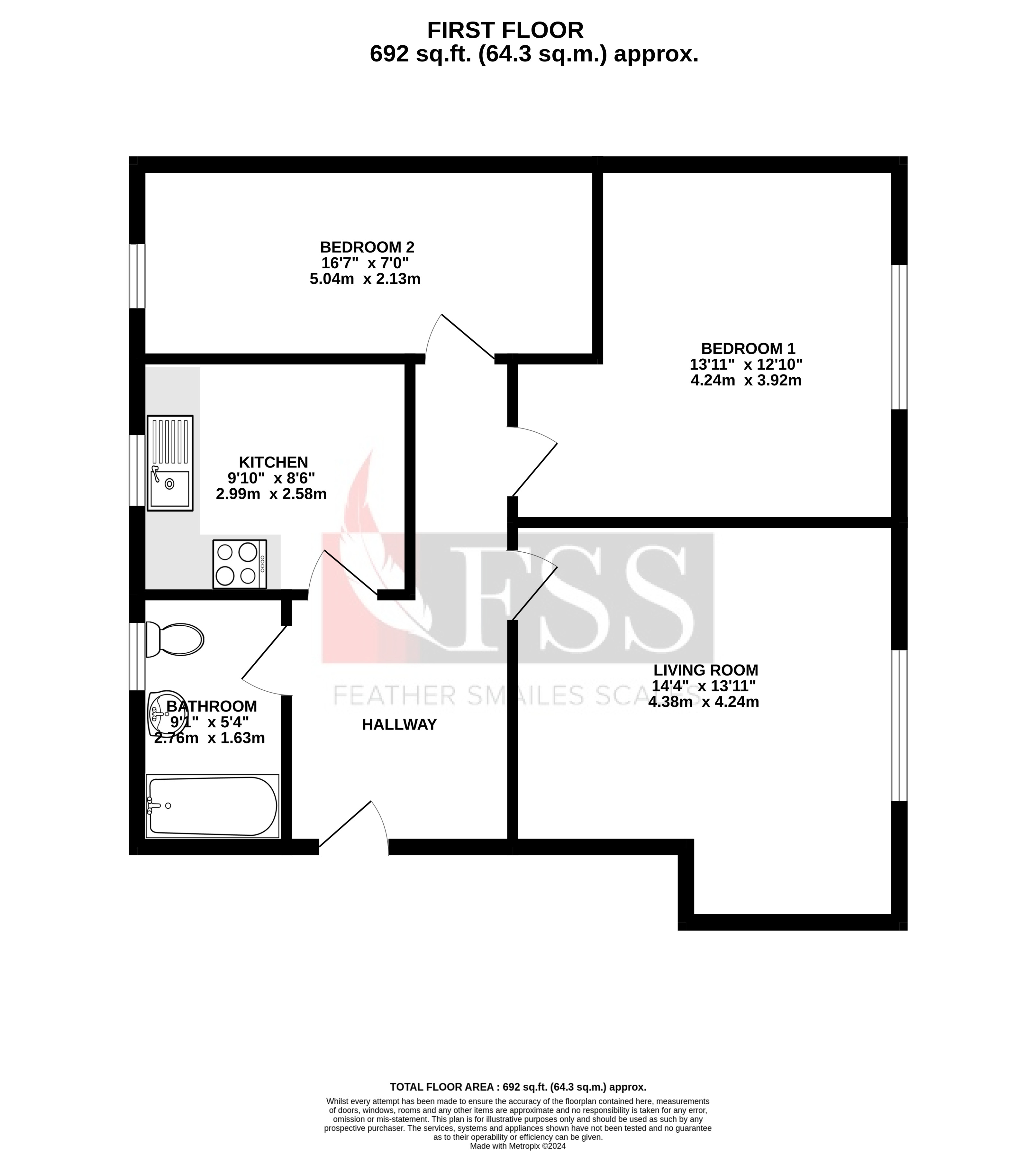 Floorplan for                                                          
                                                    