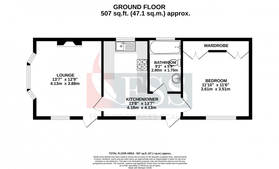 Floorplan for                                                         
                                                    