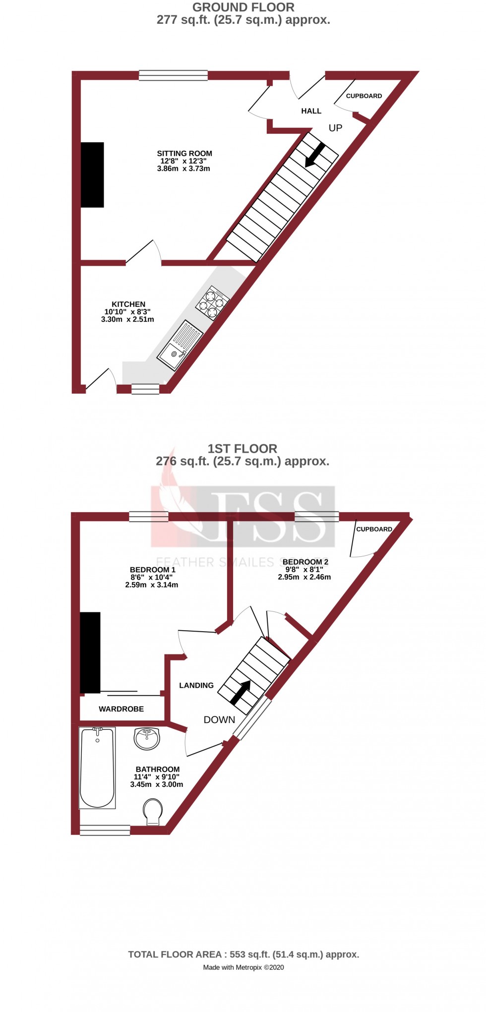 Floorplan for                                                          
                                                    