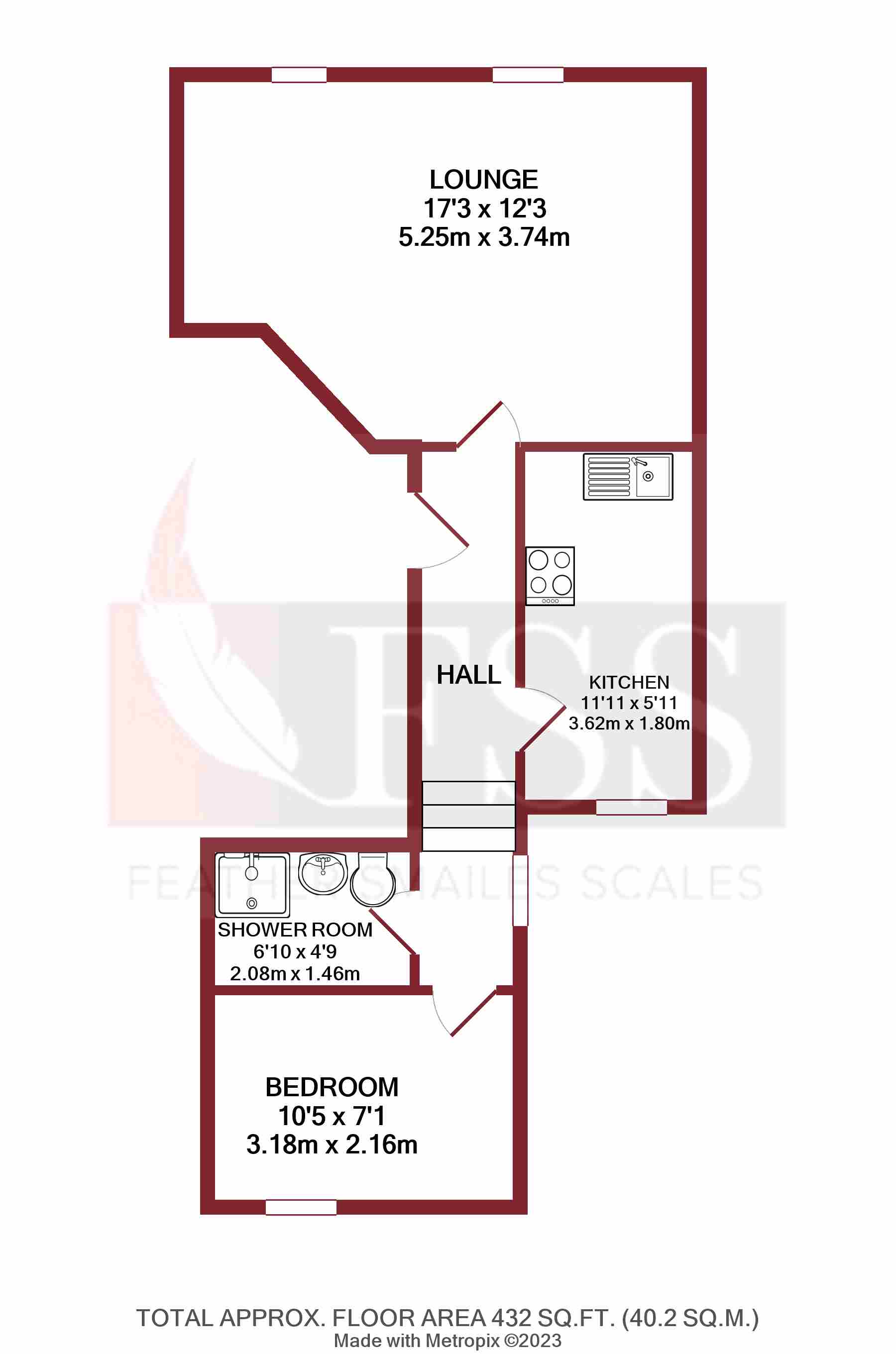 Floorplan for                                                          
                                                    