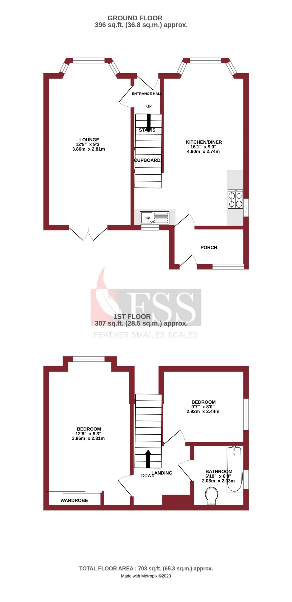 Floorplan for                                                         
                                                    
