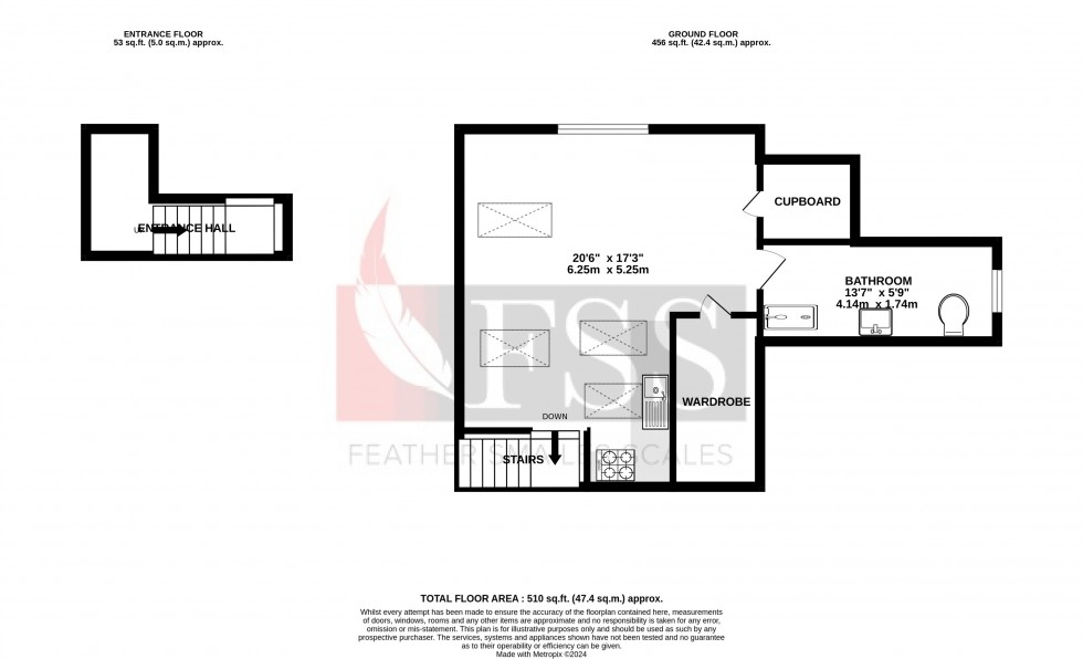 Floorplan for                                                          
                                                    