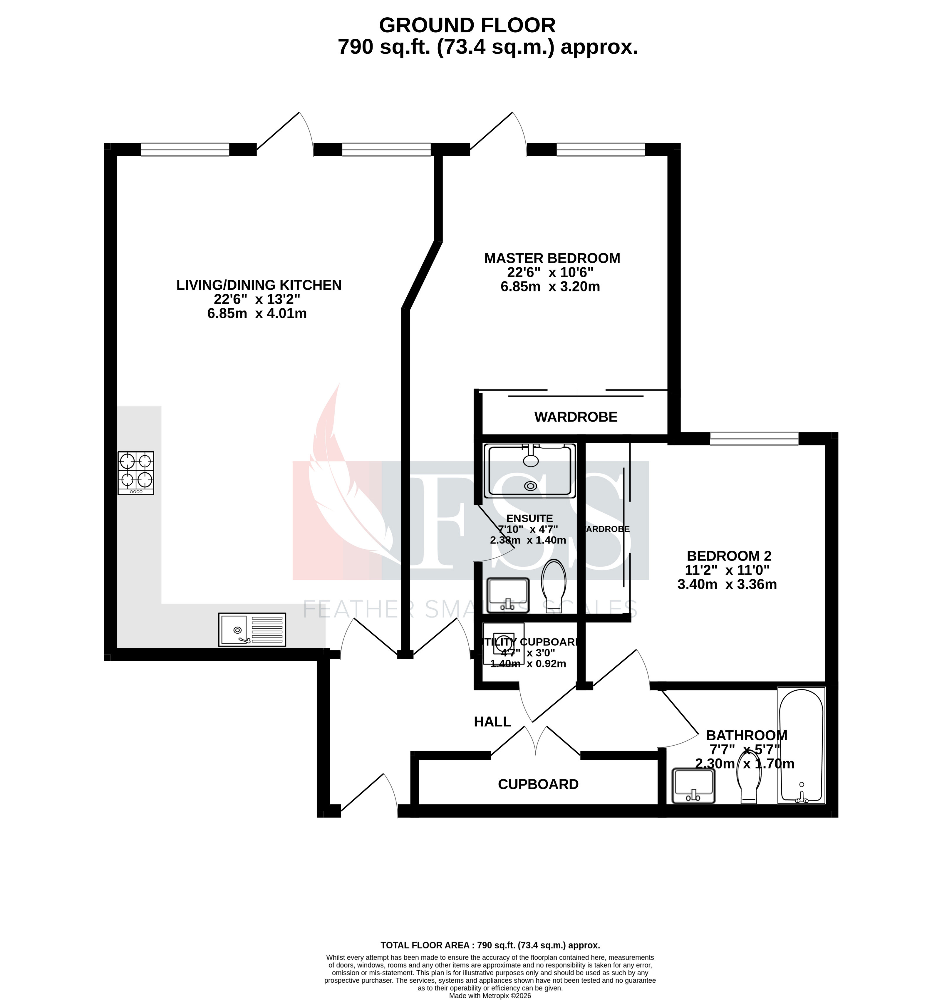 Floorplan for                                                         
                                                    