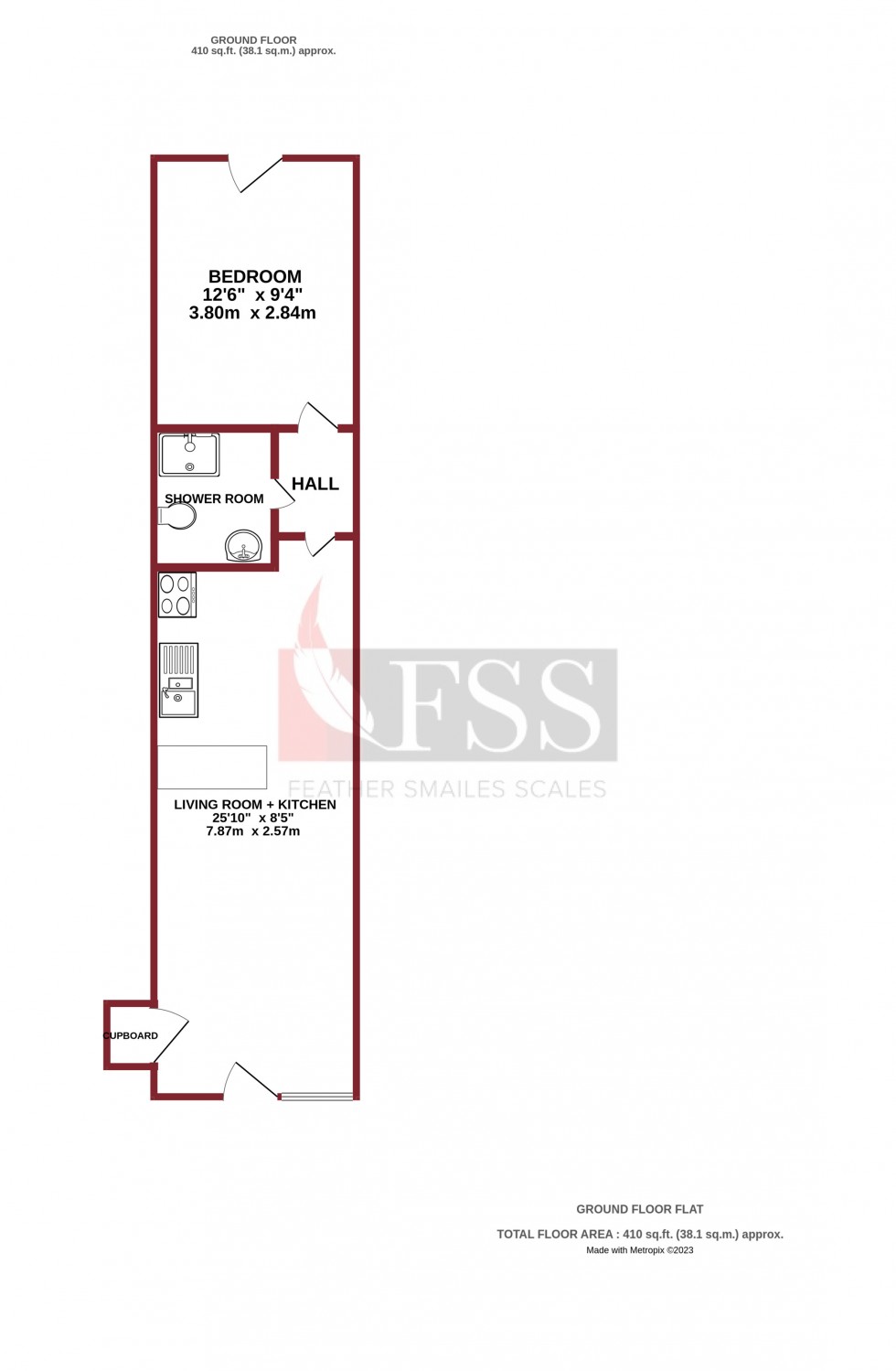 Floorplan for                                                          
                                                    