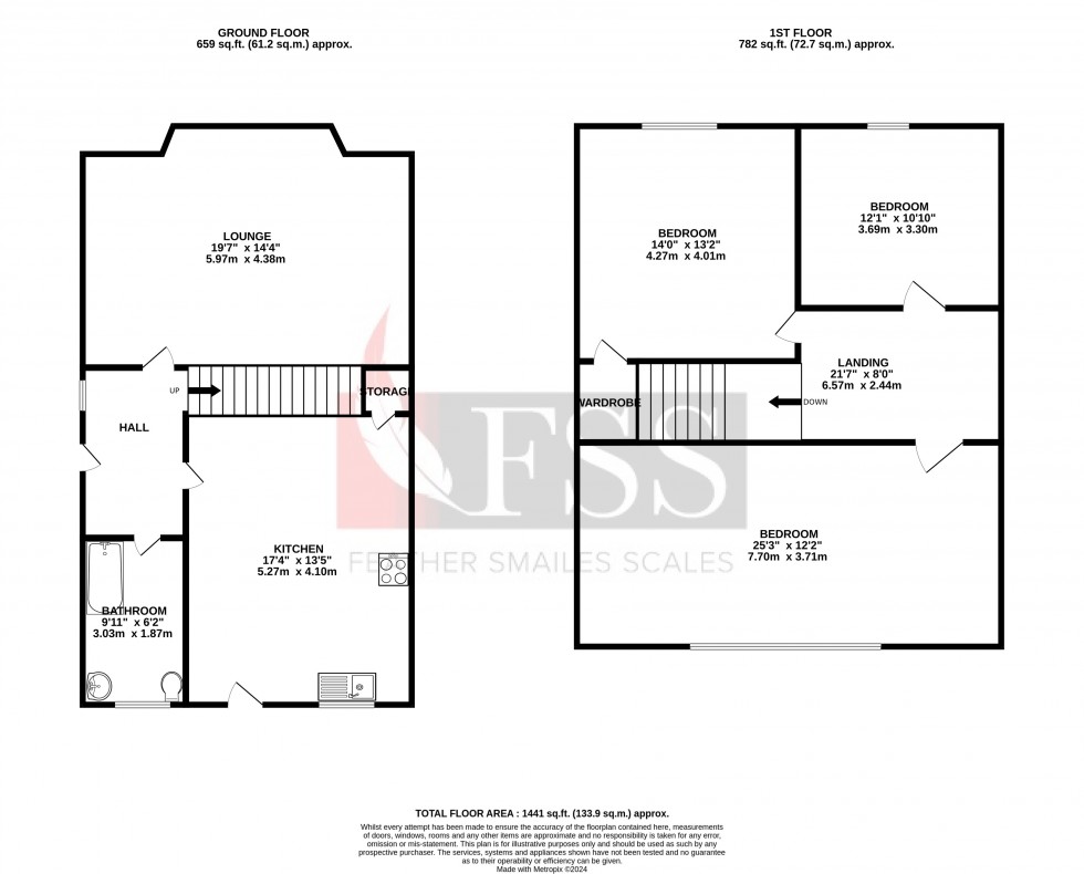 Floorplan for                                                          
                                                    