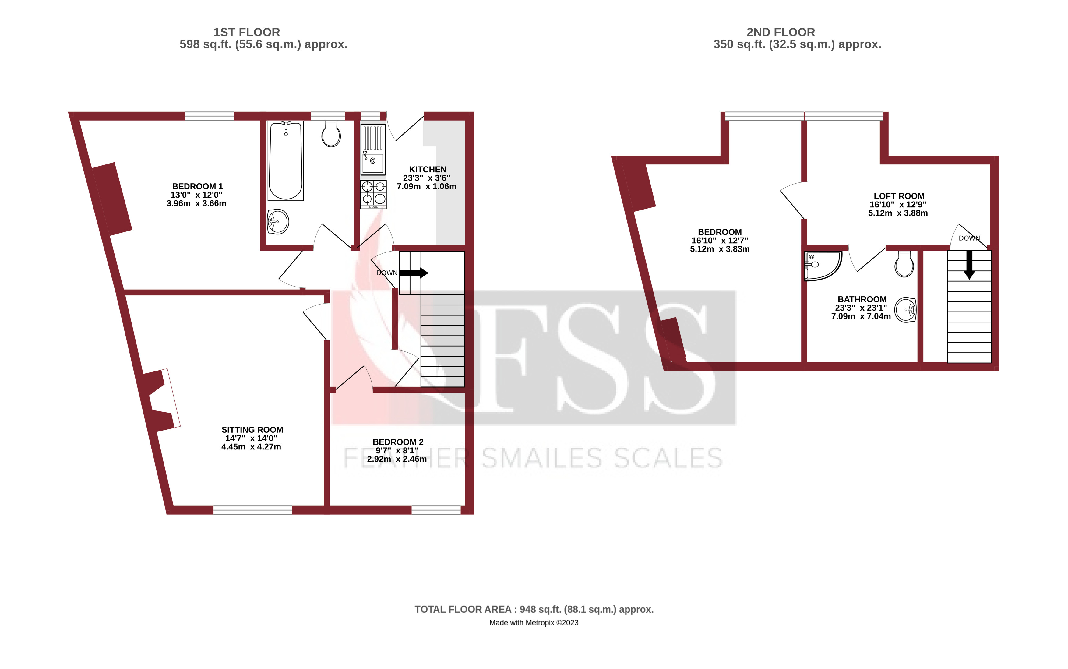 Floorplan for                                                          
                                                    