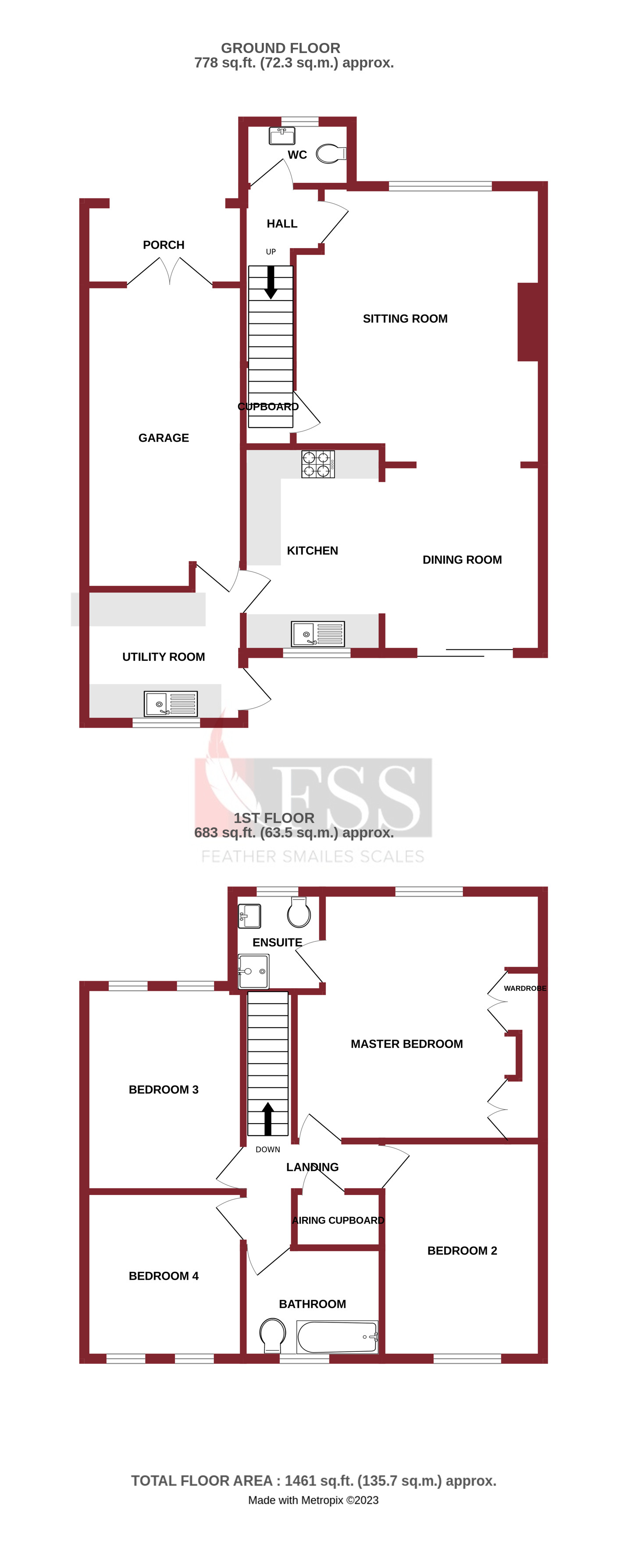 Floorplan for                                                          
                                                    