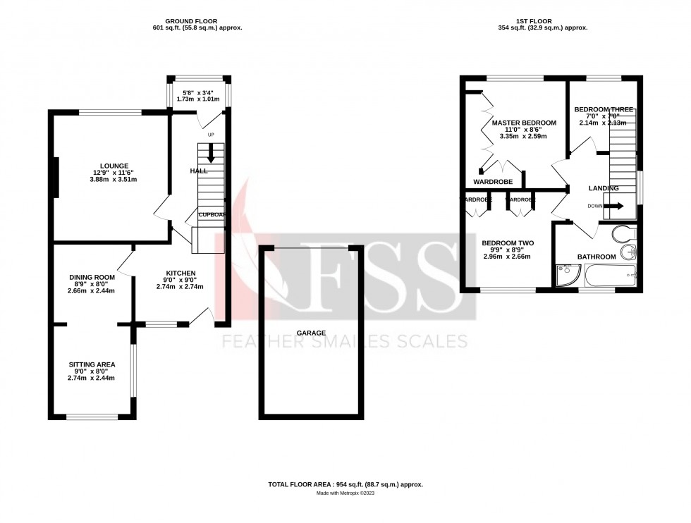 Floorplan for                                                          
                                                    