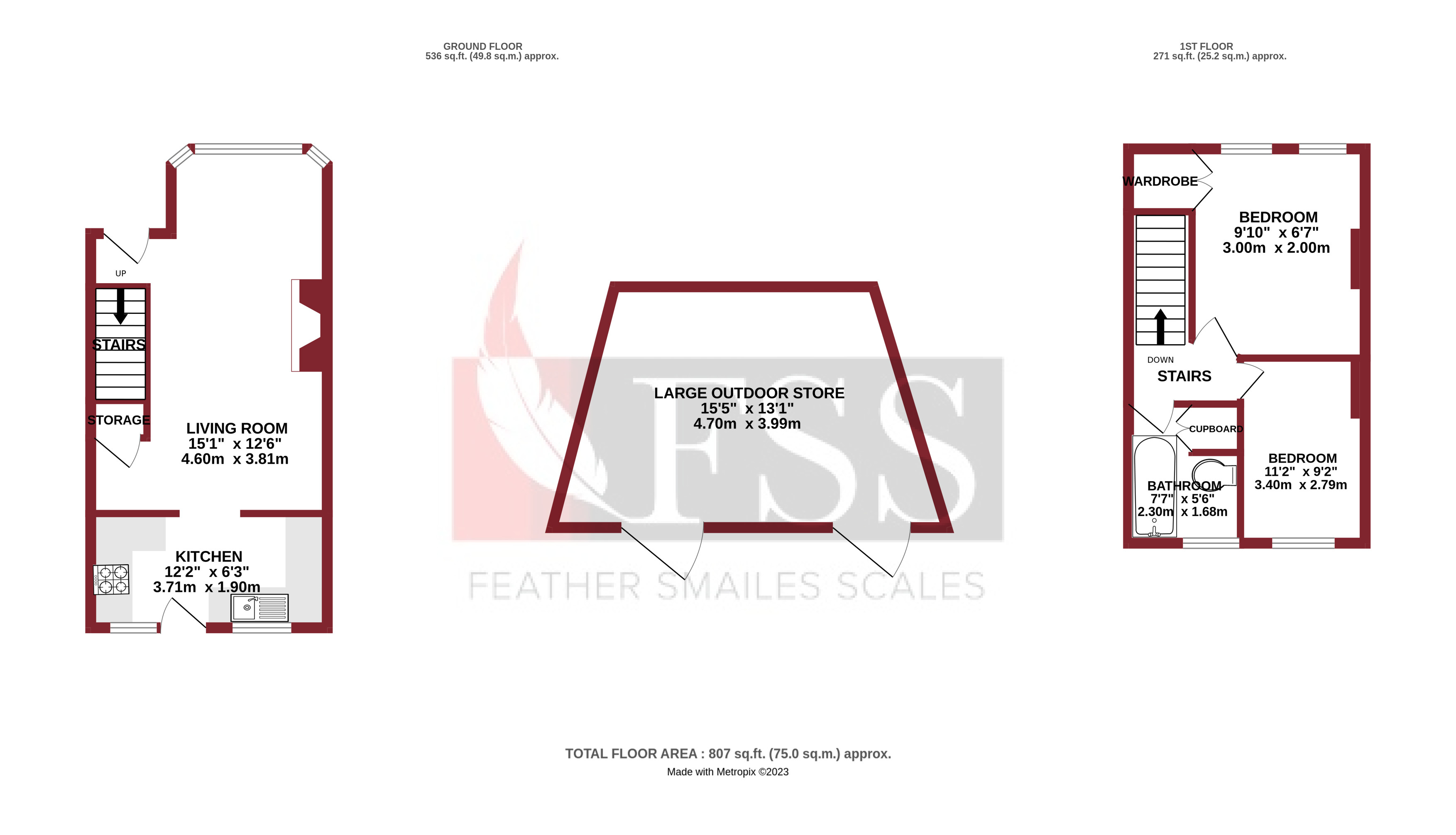 Floorplan for                                                          
                                                    