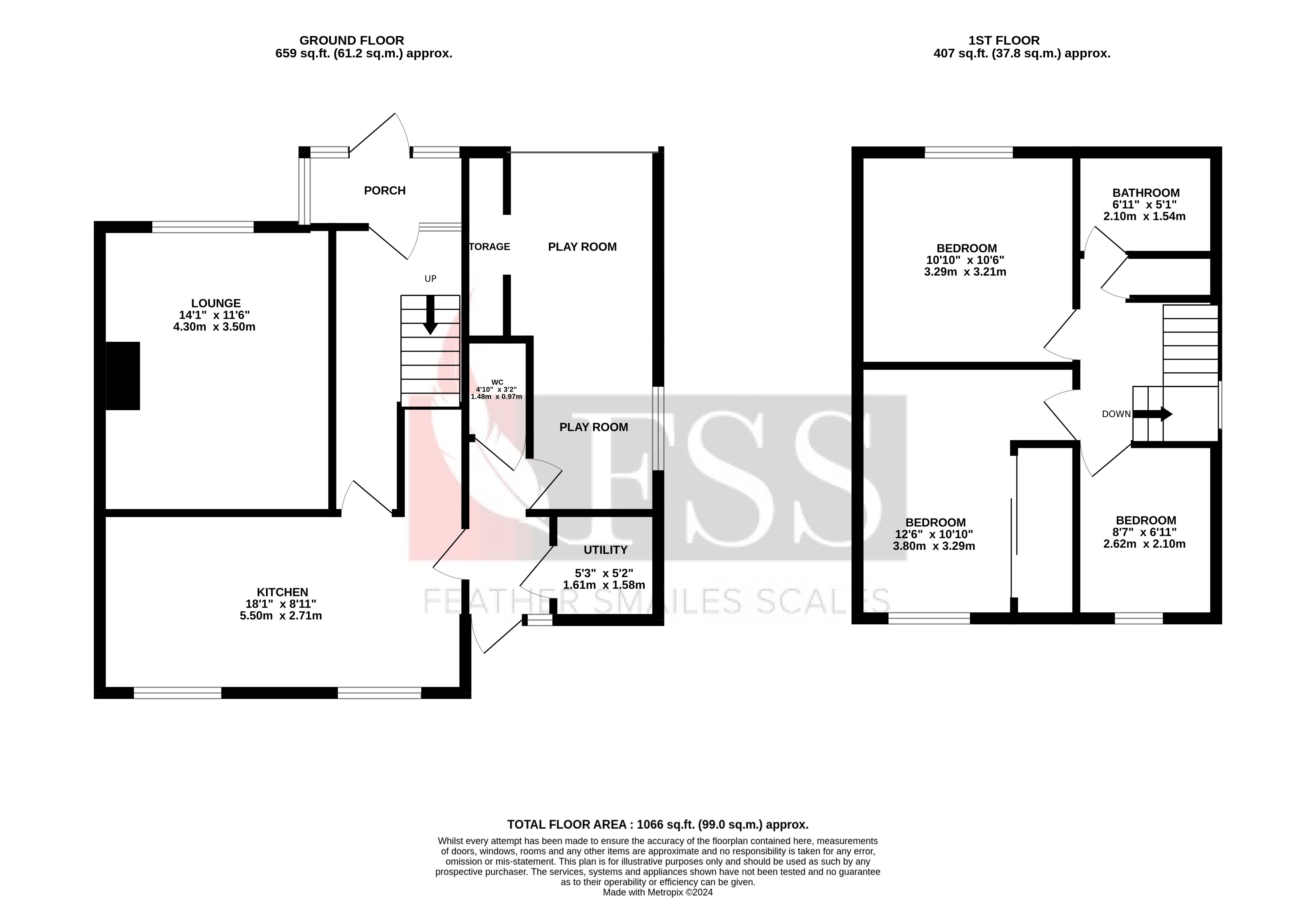 Floorplan for                                                          
                                                    