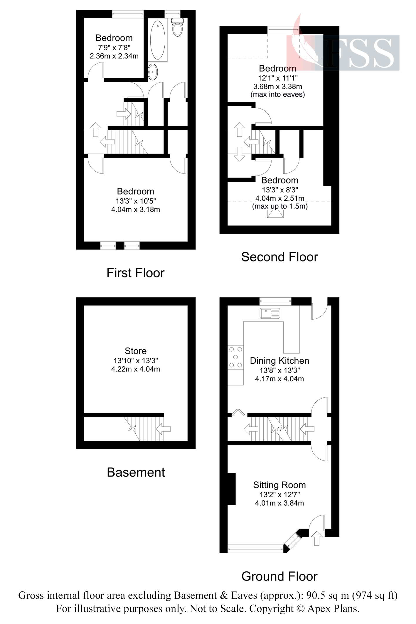 Floorplan for                                                         
                                                    