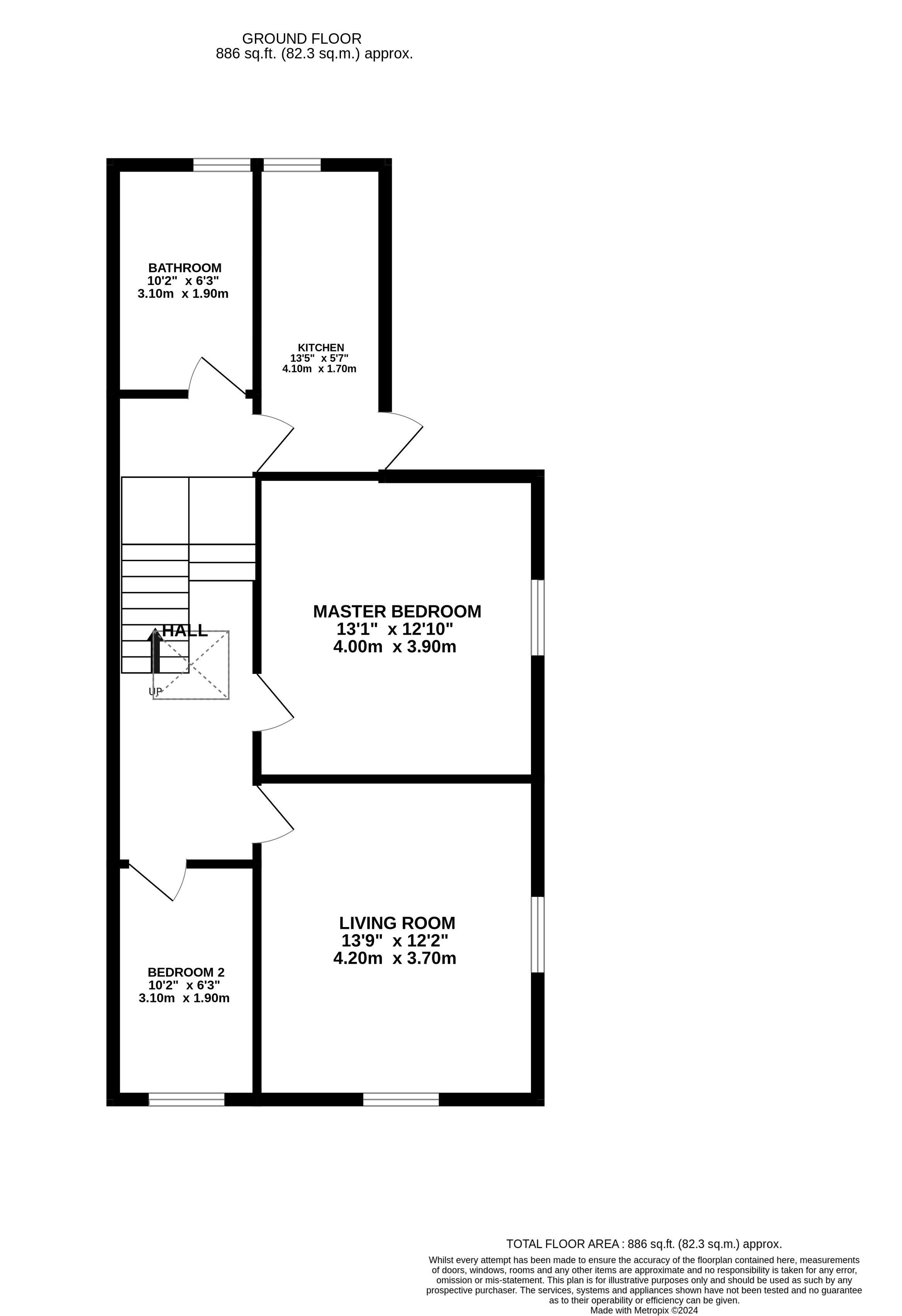 Floorplan for                                                          
                                                    