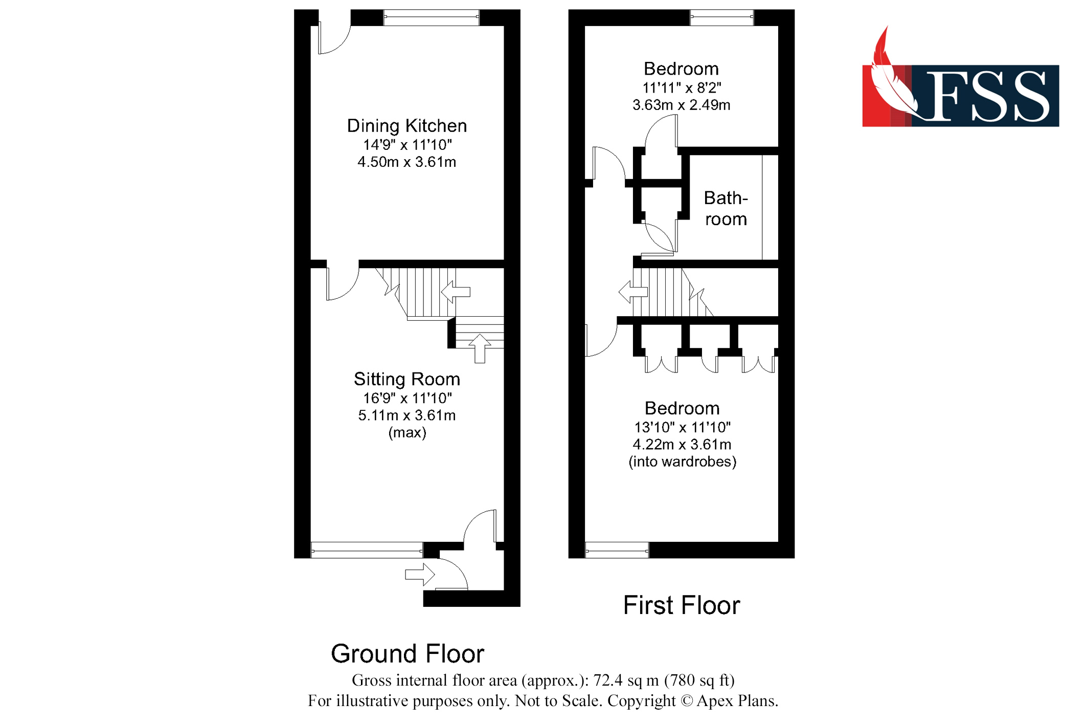 Floorplan for                                                          
                                                    