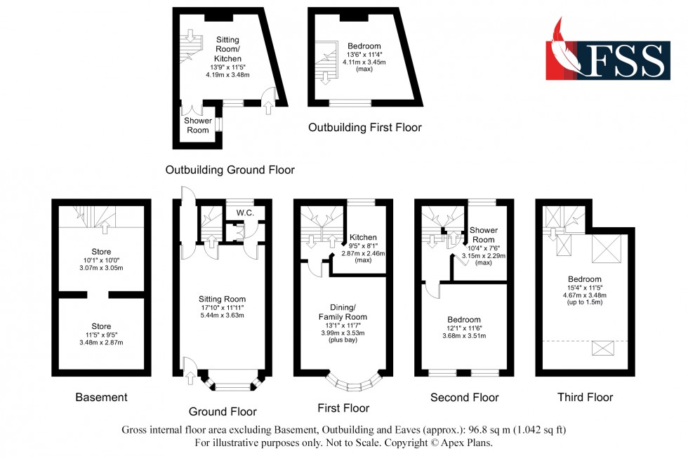 Floorplan for                                                          
                                                    