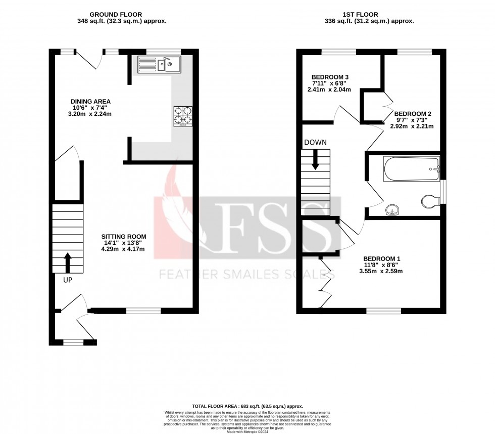 Floorplan for                                                          
                                                    