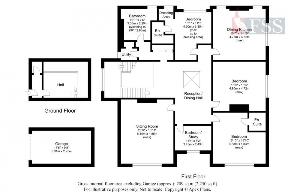 Floorplan for                                                          
                                                    