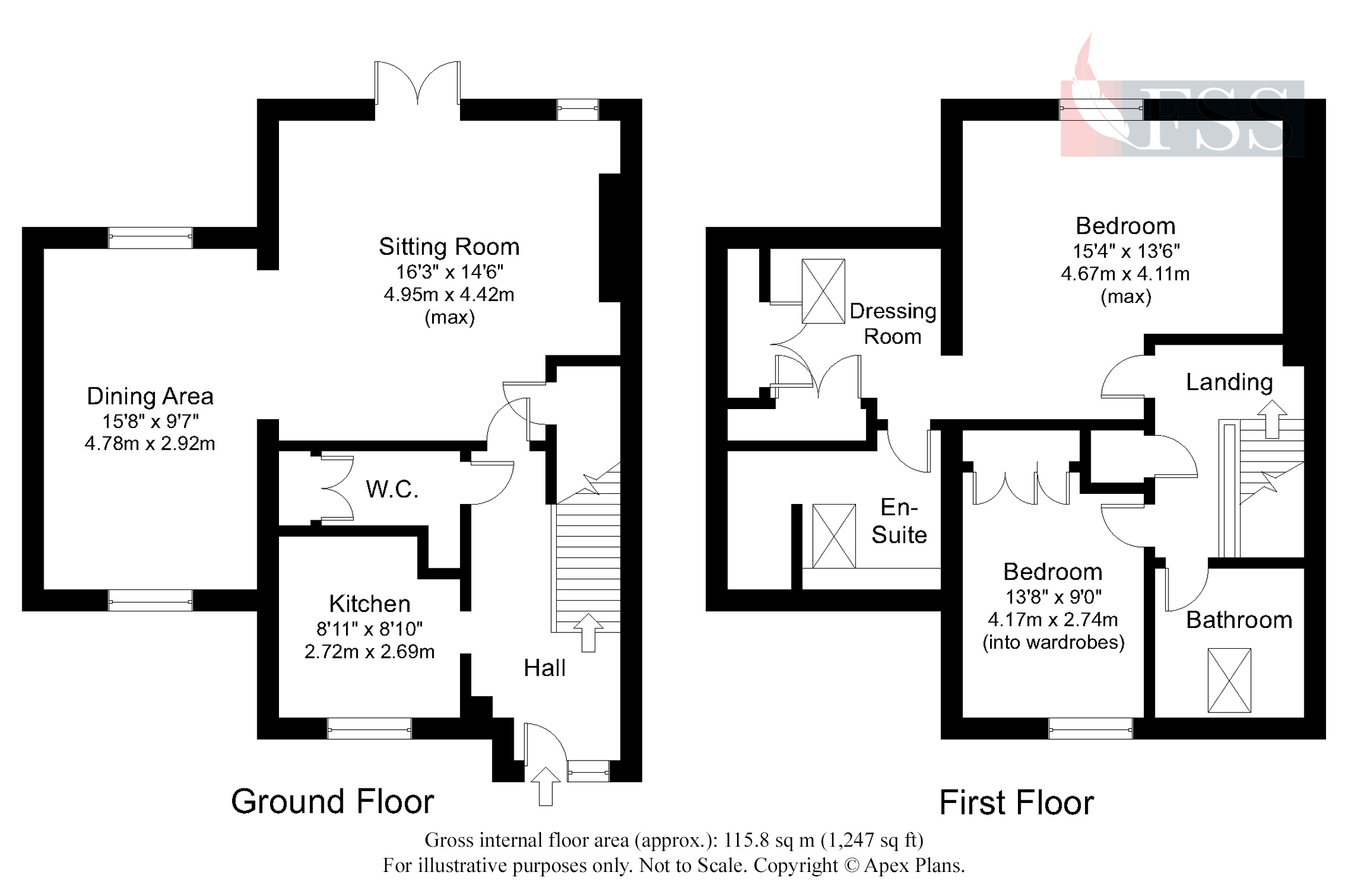 Floorplan for                                                          
                                                    