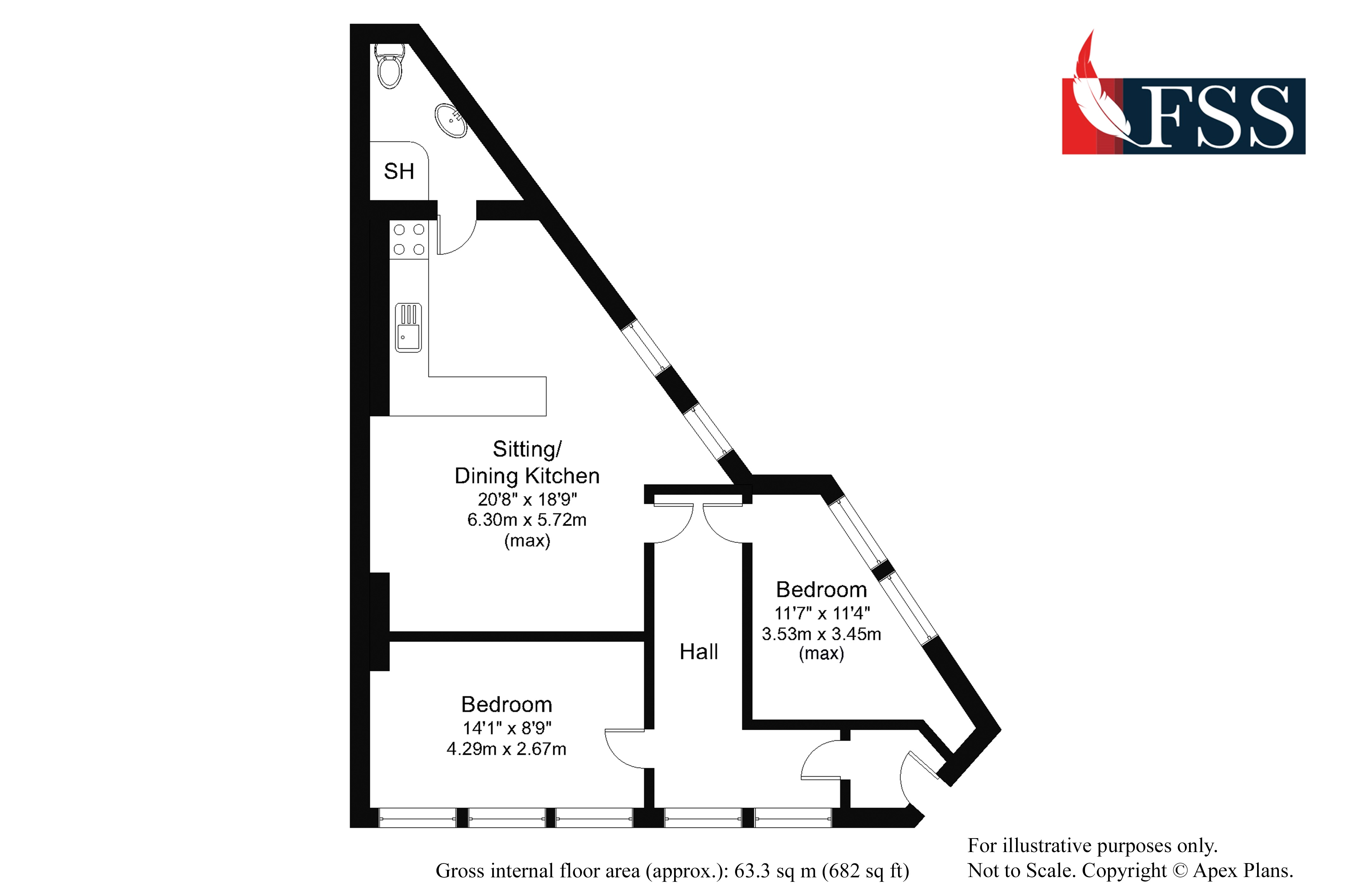 Floorplan for                                                         
                                                    