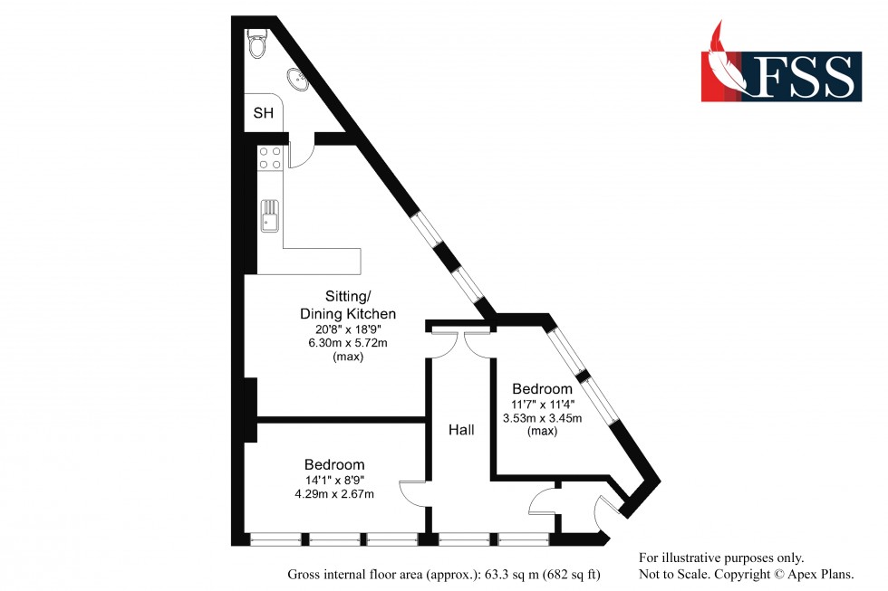 Floorplan for                                                         
                                                    