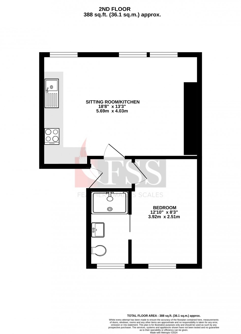 Floorplan for                                                          
                                                    