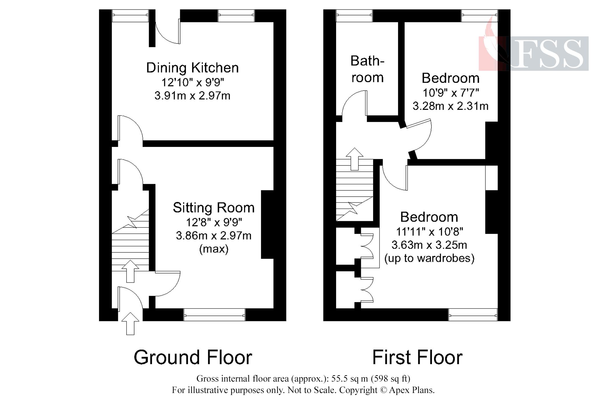 Floorplan for                                                          
                                                    