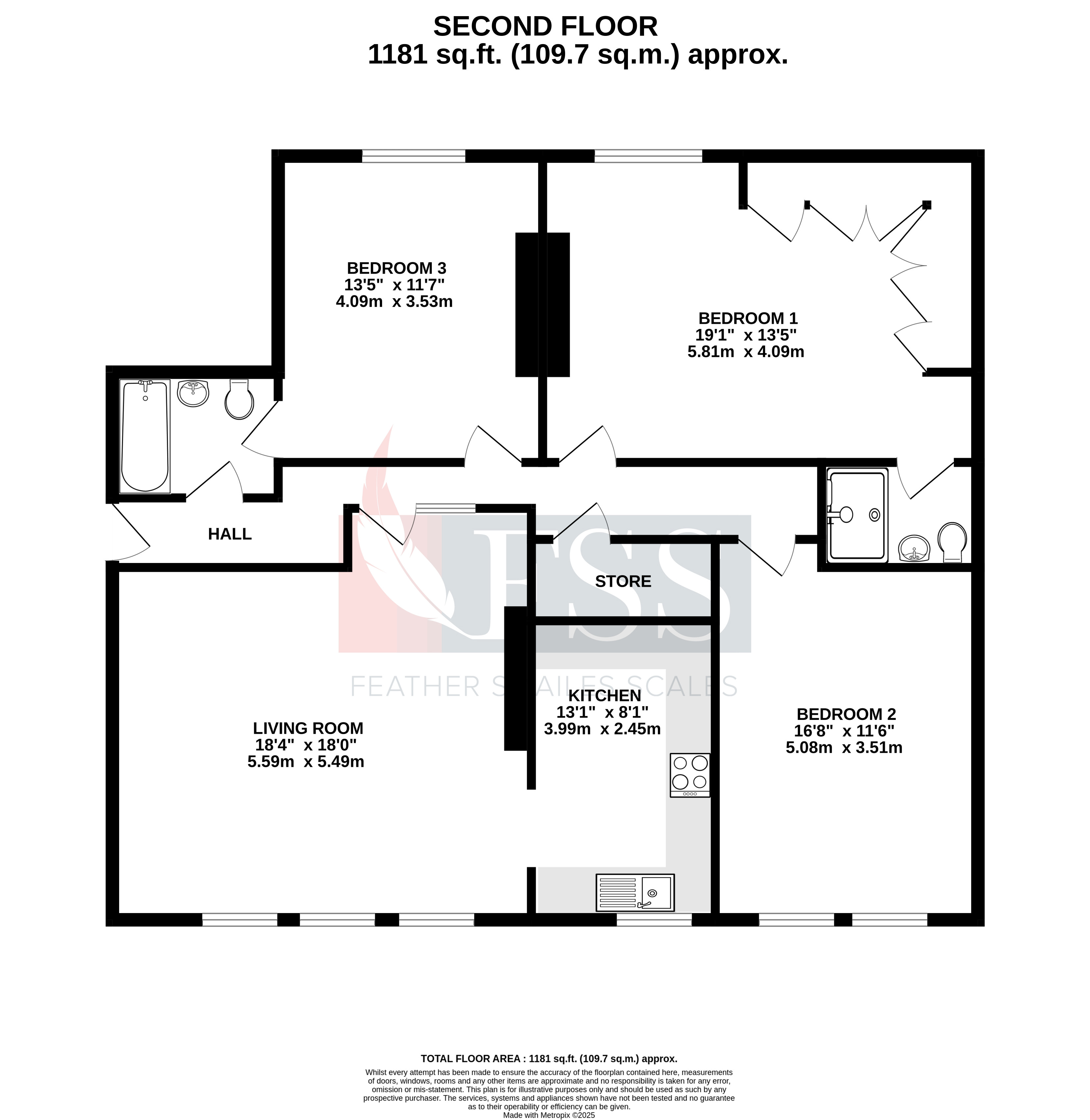 Floorplan for                                                          
                                                    