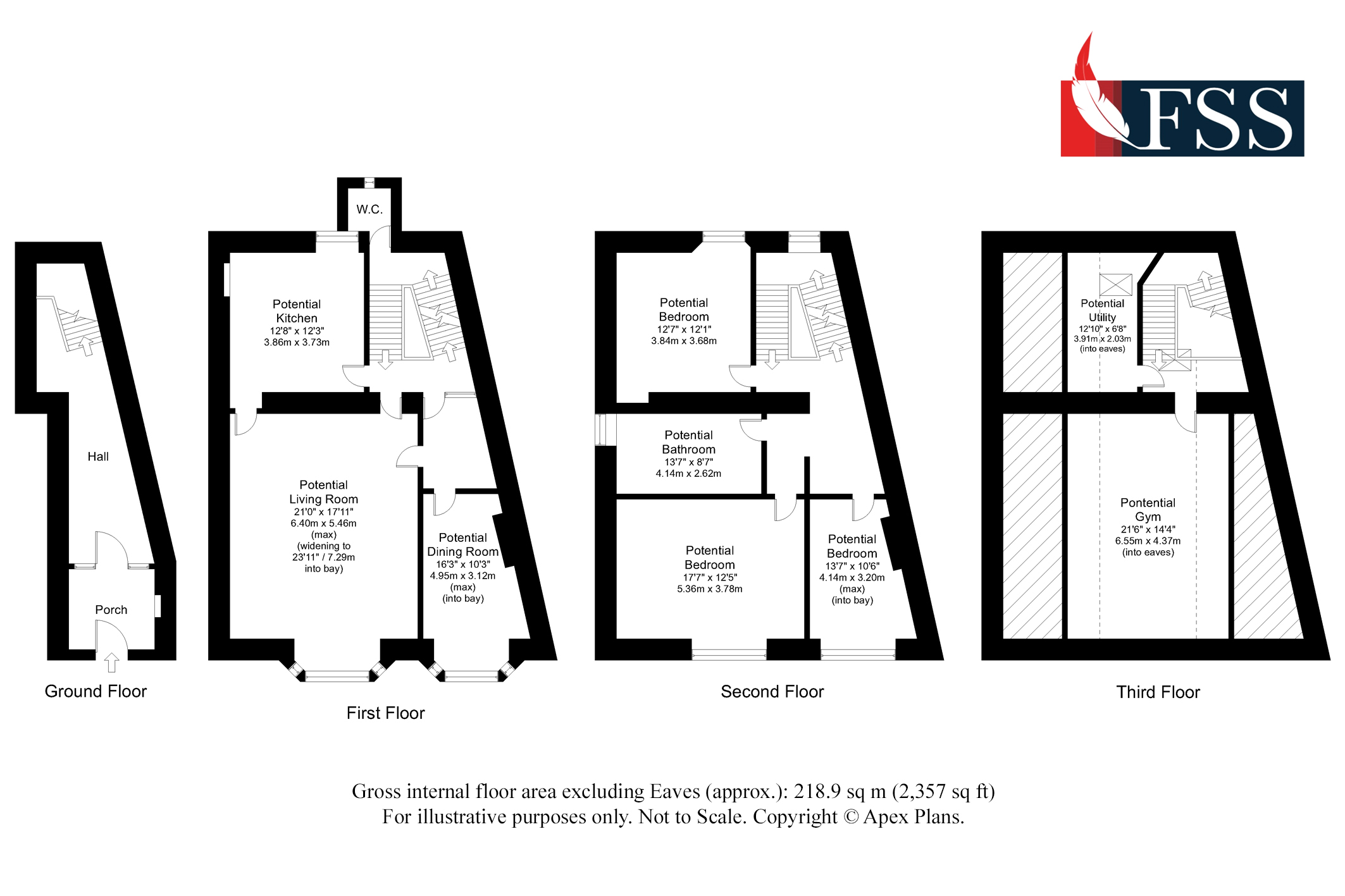 Floorplan for                                                          
                                                    