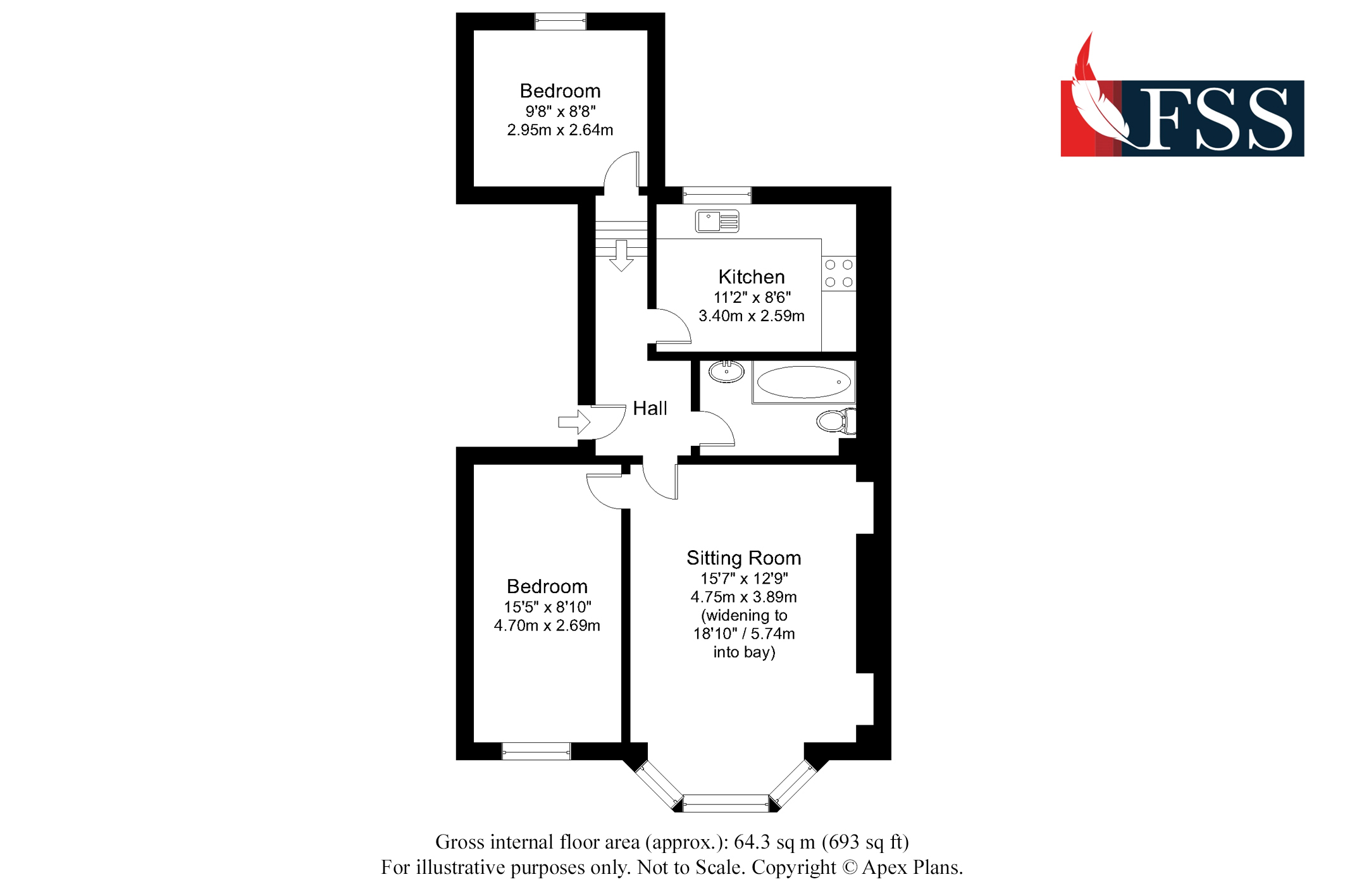 Floorplan for                                                          
                                                    