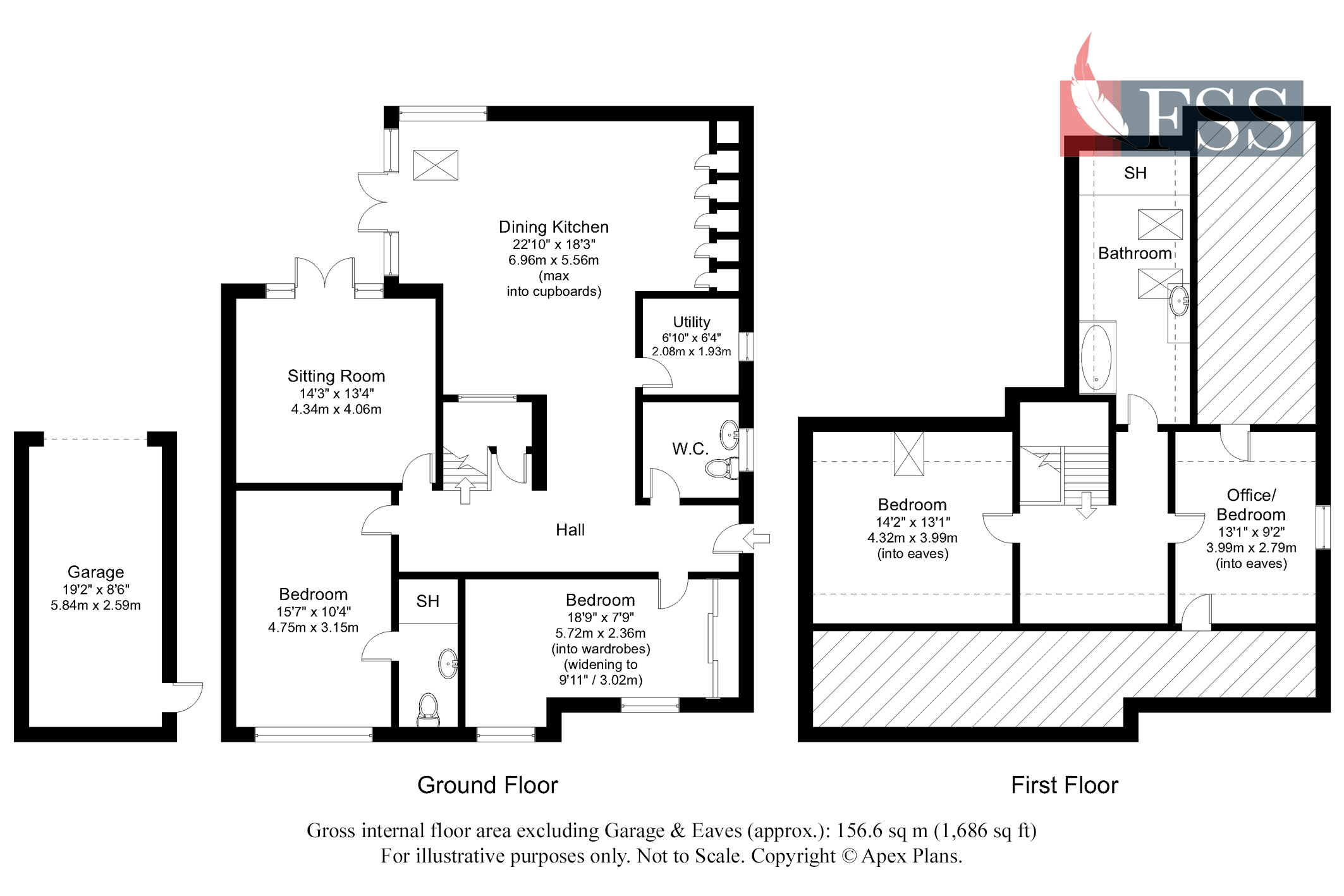 Floorplan for                                                          
                                                    
