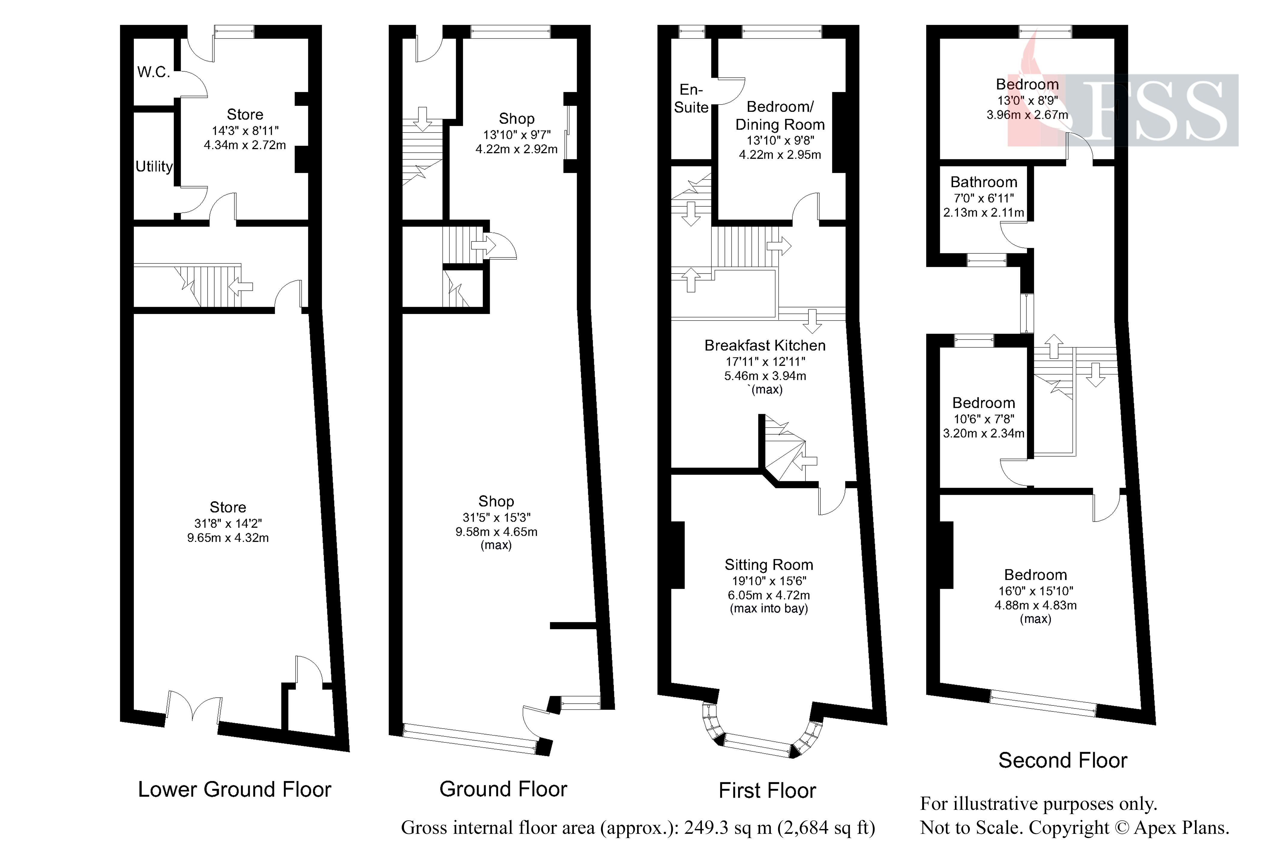 Floorplan for                                                         
                                                    